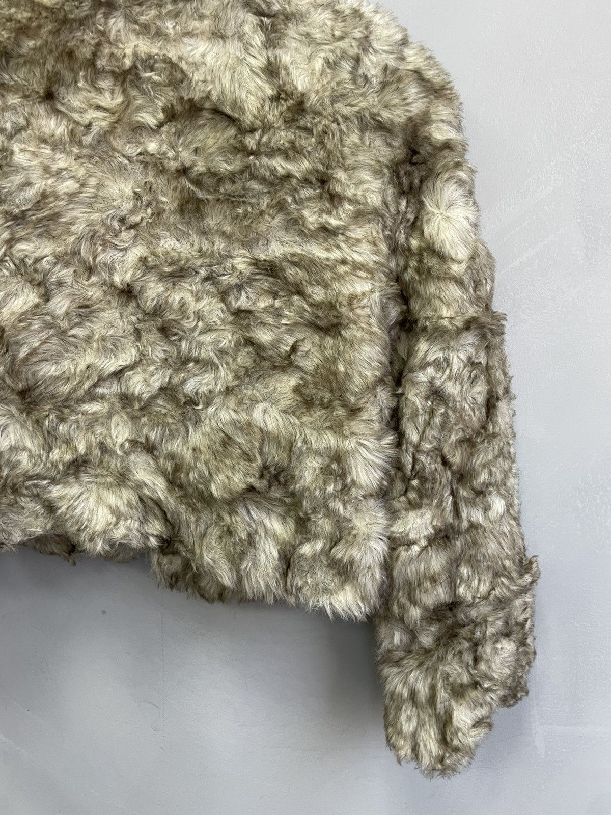 Japanese Brand RARE vintage faux fur BARBIE CROPPED coat jacket Y2K Size M / US 6-8 / IT 42-44 - 12 Thumbnail