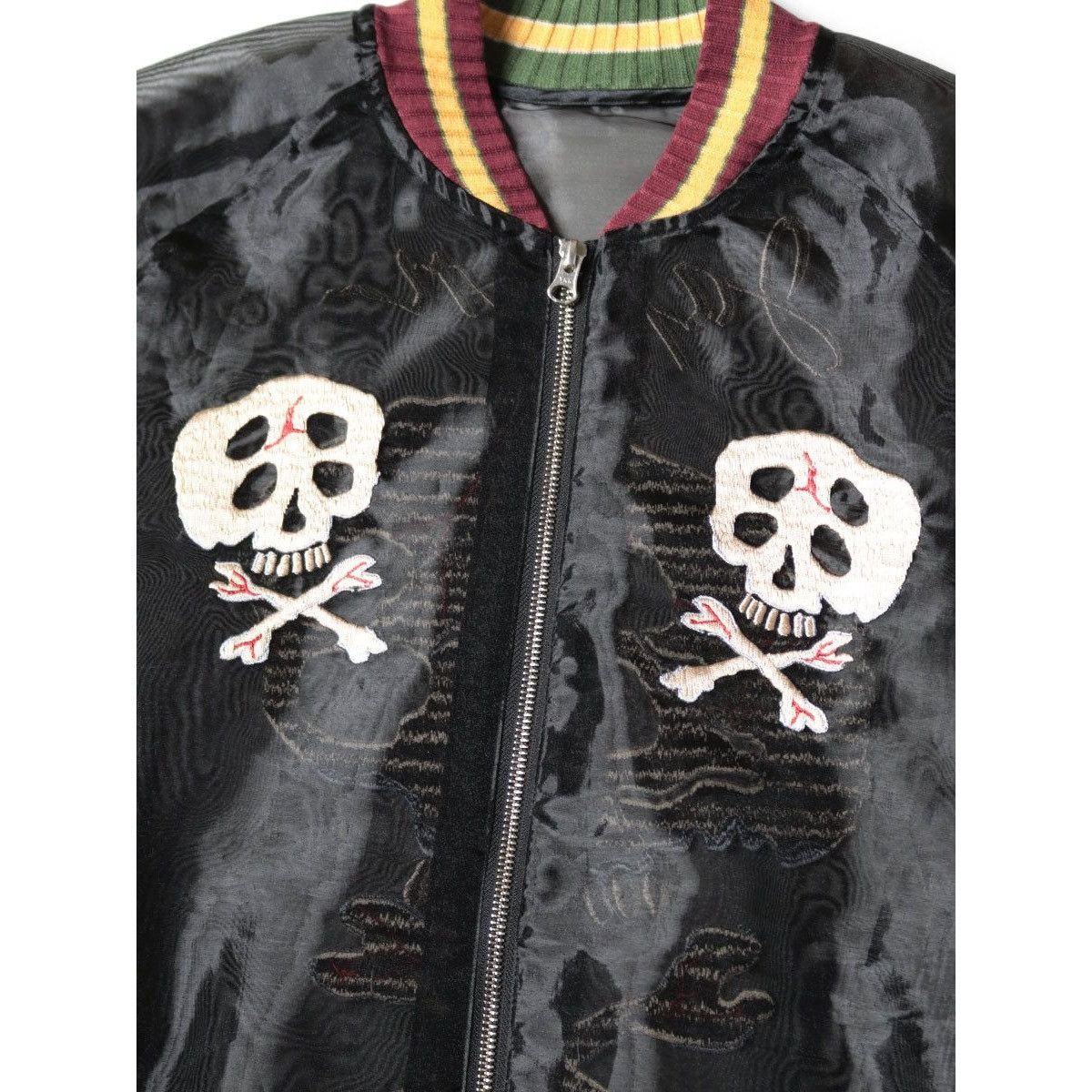 Kapital Kapital Sheer Pearl Mosquito Guard Souvenir JKT (Rain Skull) Size US L / EU 52-54 / 3 - 4 Thumbnail
