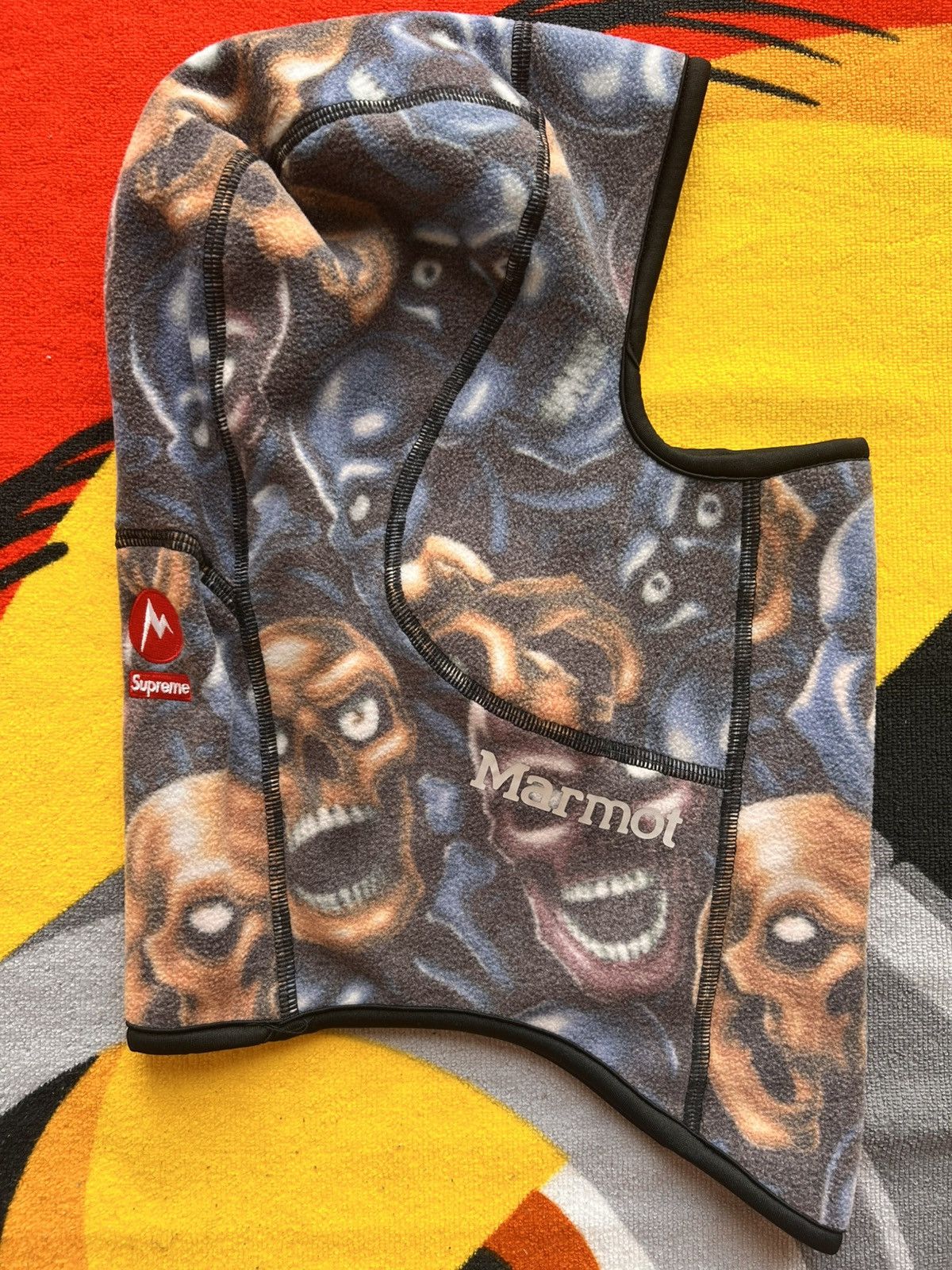 Supreme Supreme Marmot® Skull Pile Fleece Balaclava ski face mask Size ONE SIZE - 4 Thumbnail