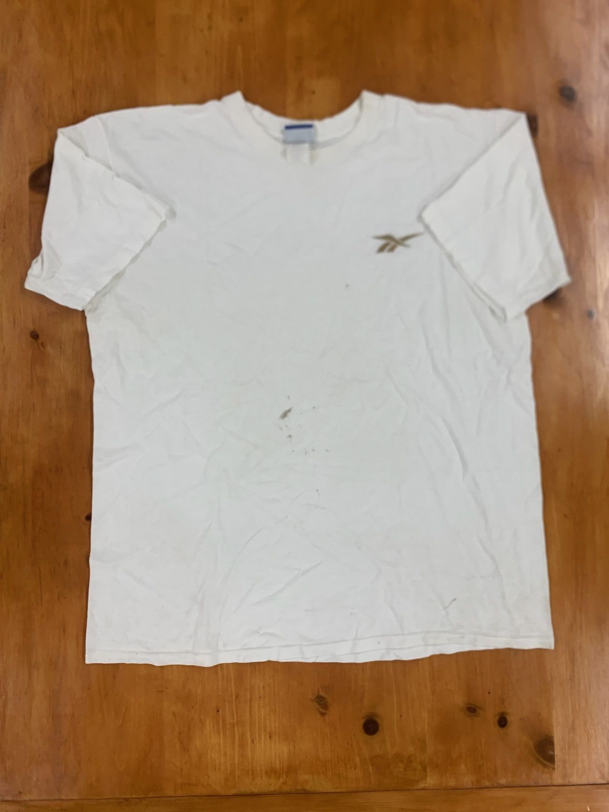 Reebok × Vintage Vintage Reebok Chest Hit Tee Size US XL / EU 56 / 4 - 1 Thumbnail