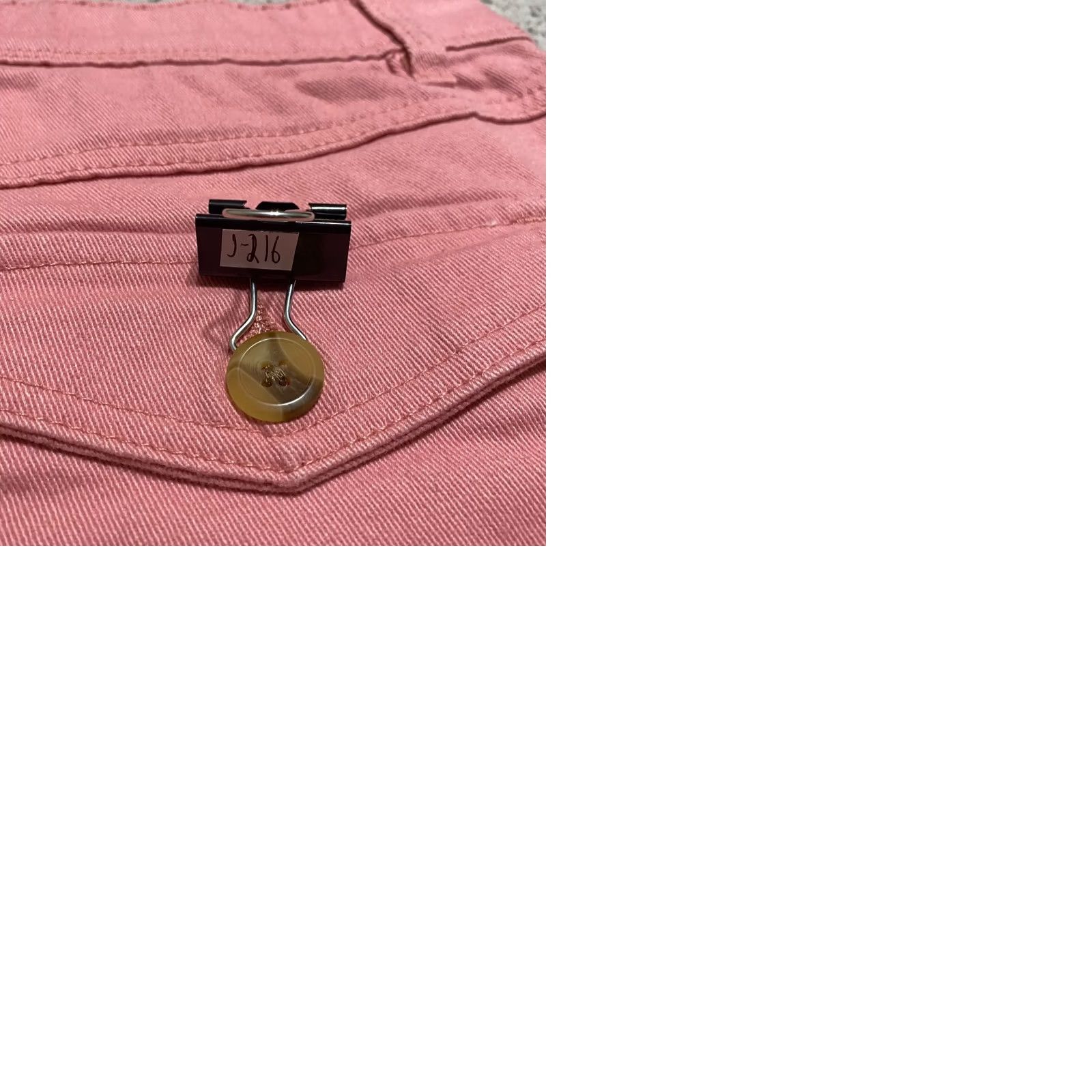 Vintage Curve Appeal Womens Jeans Pink High Rise Wide Leg Medium Wash sz 2 Size 26" / US 2 / IT 38 - 9 Thumbnail