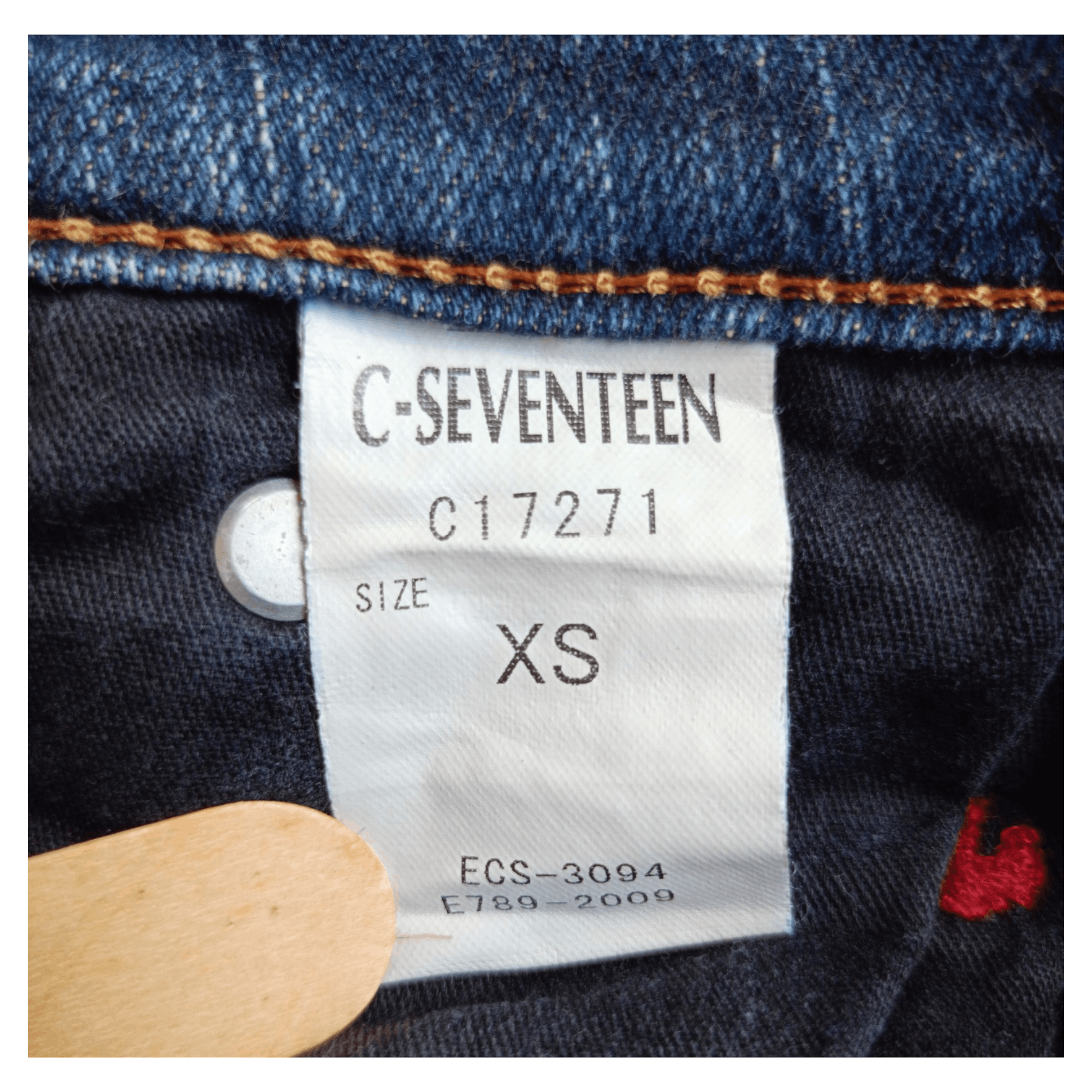 Japanese Brand × Vintage C-17 Seventeen Classic Japanese Jeans Vintage Denim Size 28" / US 6 / IT 42 - 13 Thumbnail
