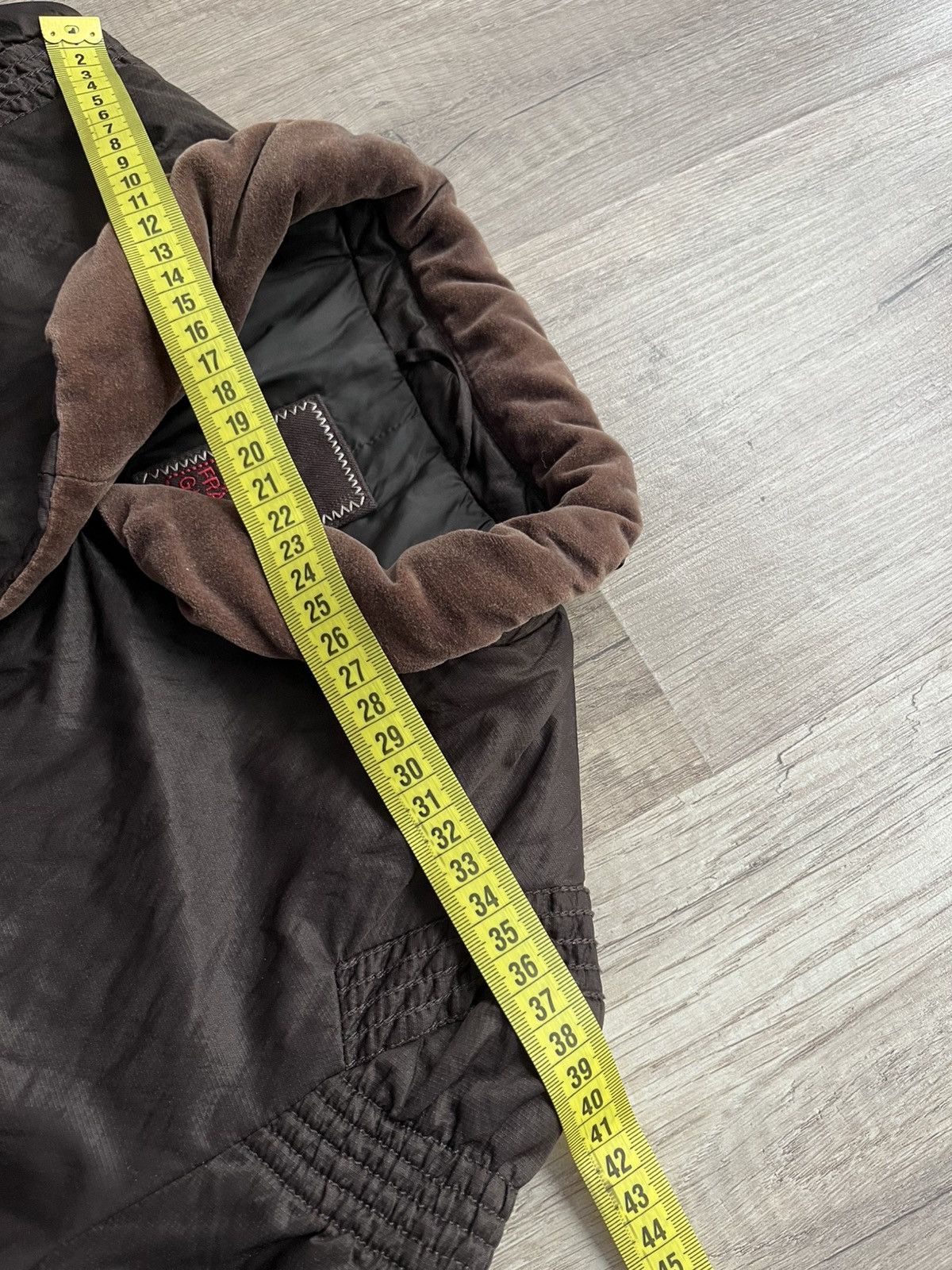 Japanese Brand × Marithe + Francois Girbaud × Vintage Vintage Marithe Francois Girbaud Anant-Garde Brown Jacket Size M / US 6-8 / IT 42-44 - 19 Thumbnail