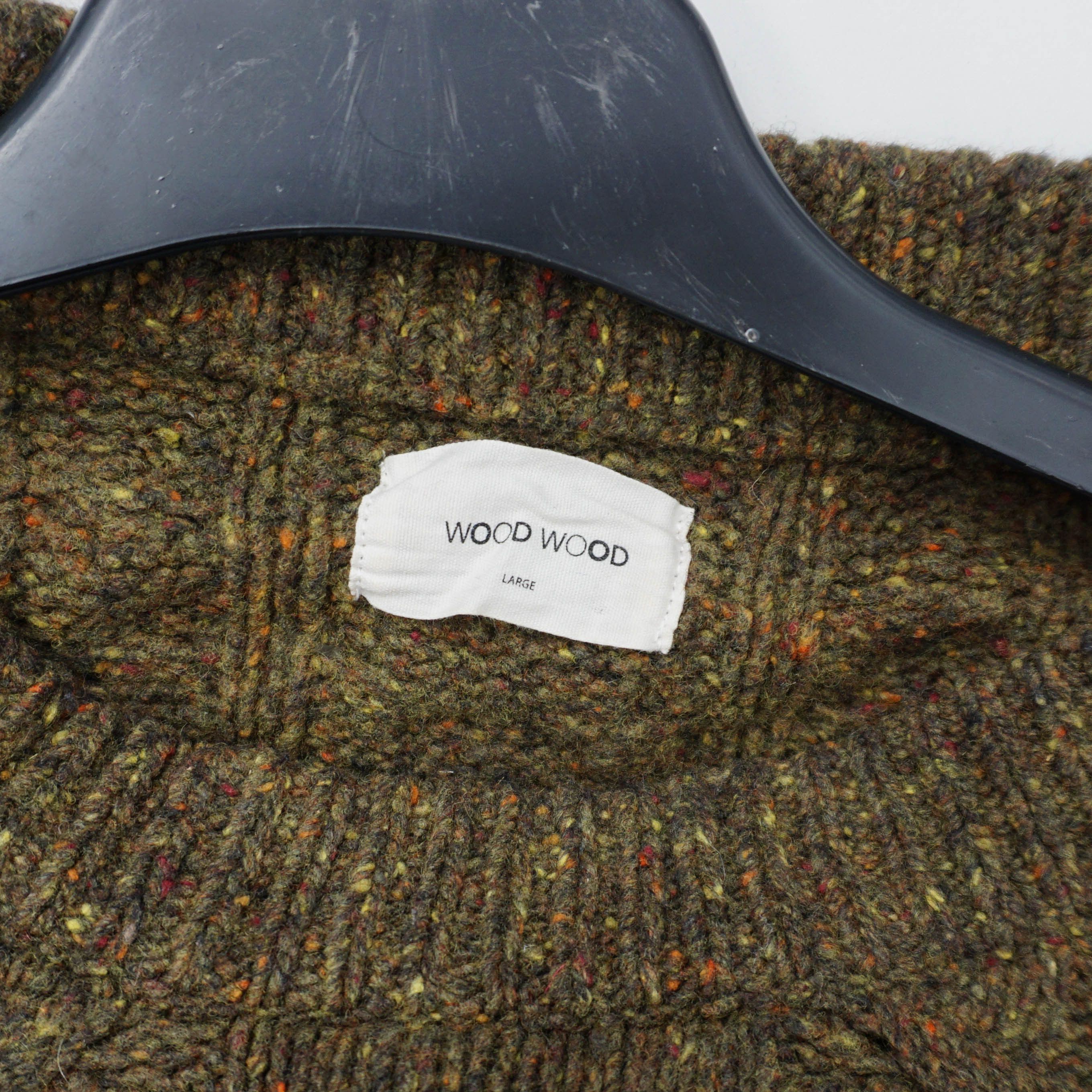 Wood Wood Knitted Sweater Size L / US 10 / IT 46 - 3 Thumbnail