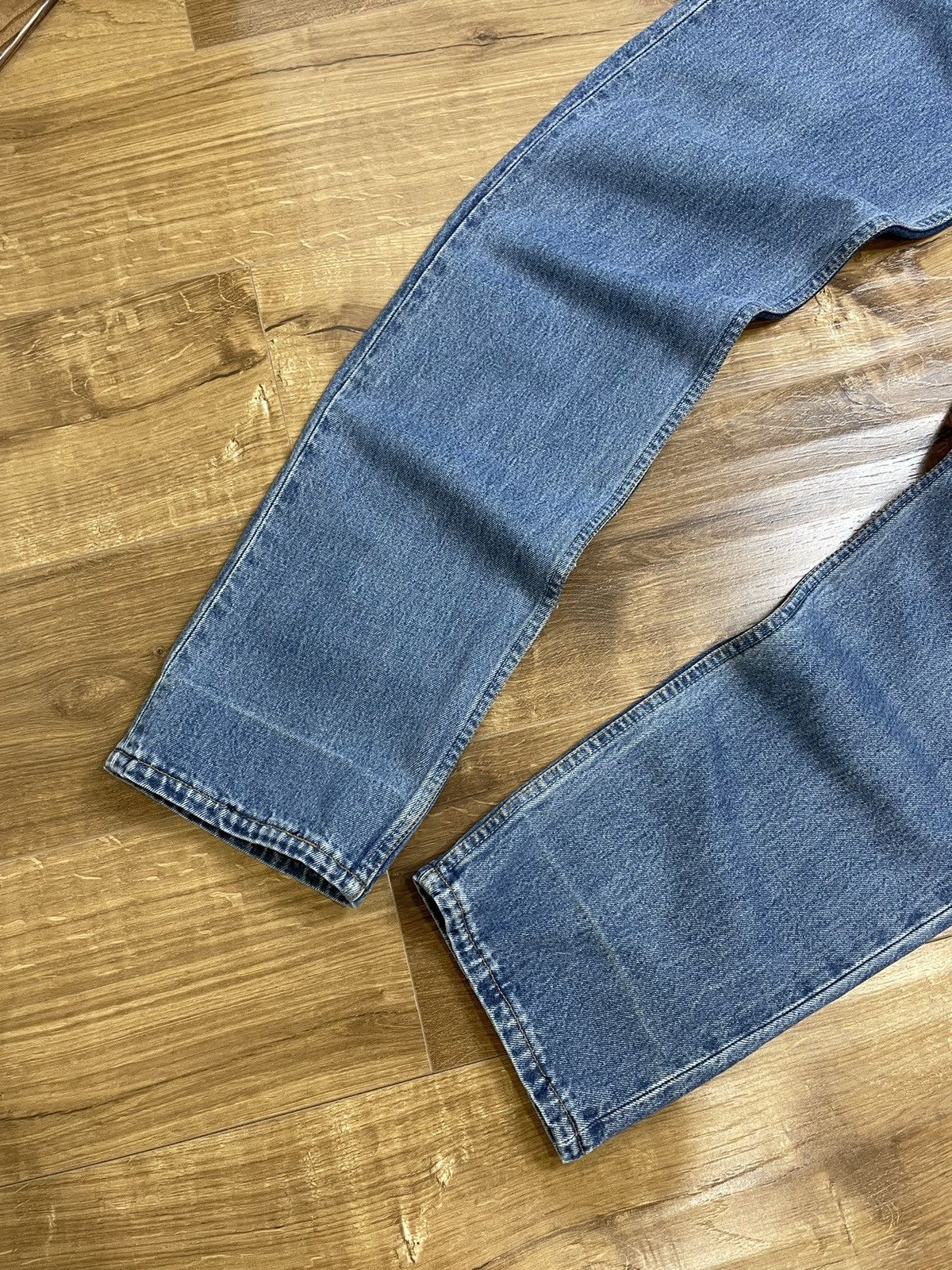 Levi's × Vintage Vintage Levi’s 501 Red Tab Made in UK Blue Stonewashed Jeans Size US 36 / EU 52 - 3 Thumbnail