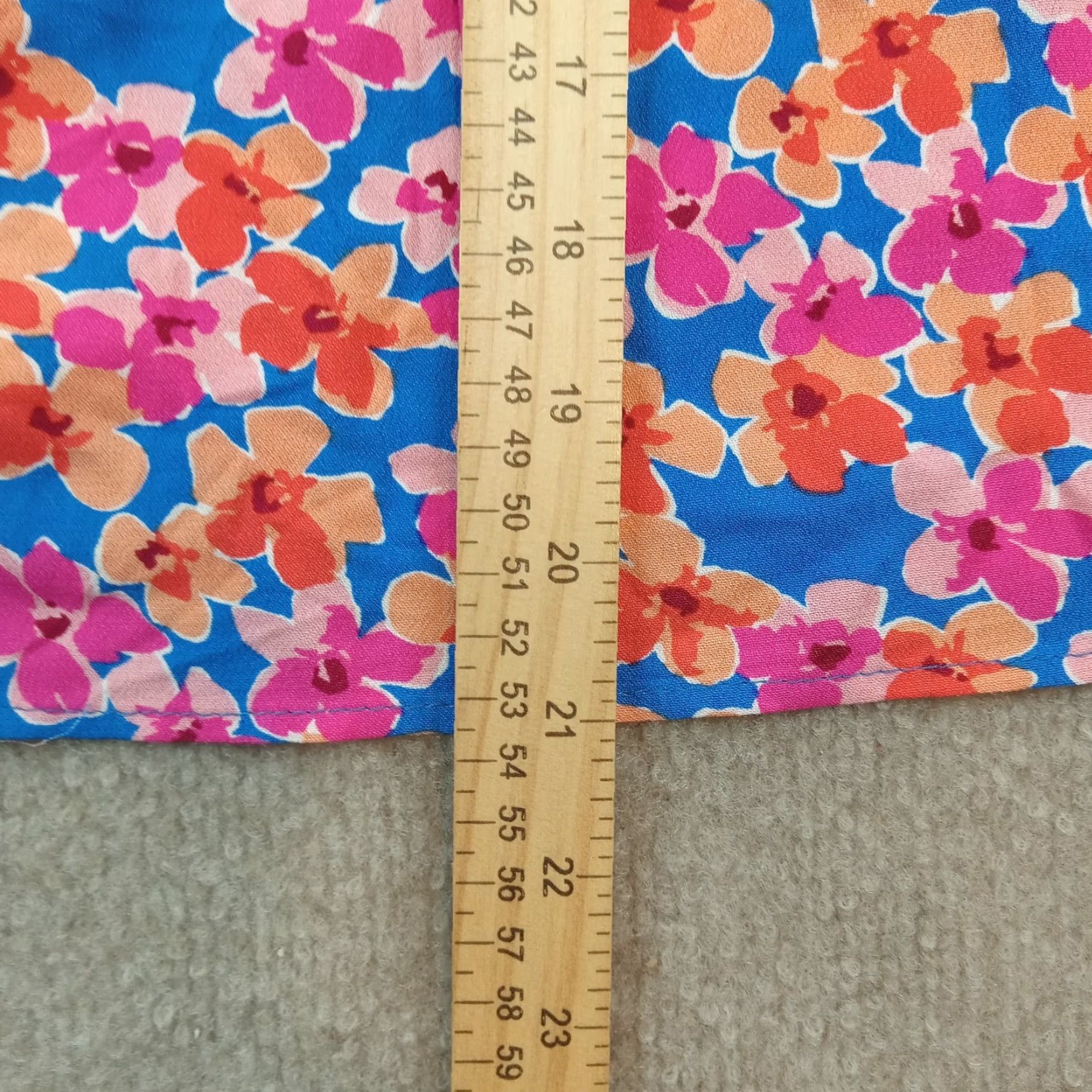 Vintage Vintage Skies Are Blue Dress Womens Large Pink Floral Sleeveless Long Sundress Casual Travel High Neck Size L / US 10 / IT 46 - 3 Thumbnail