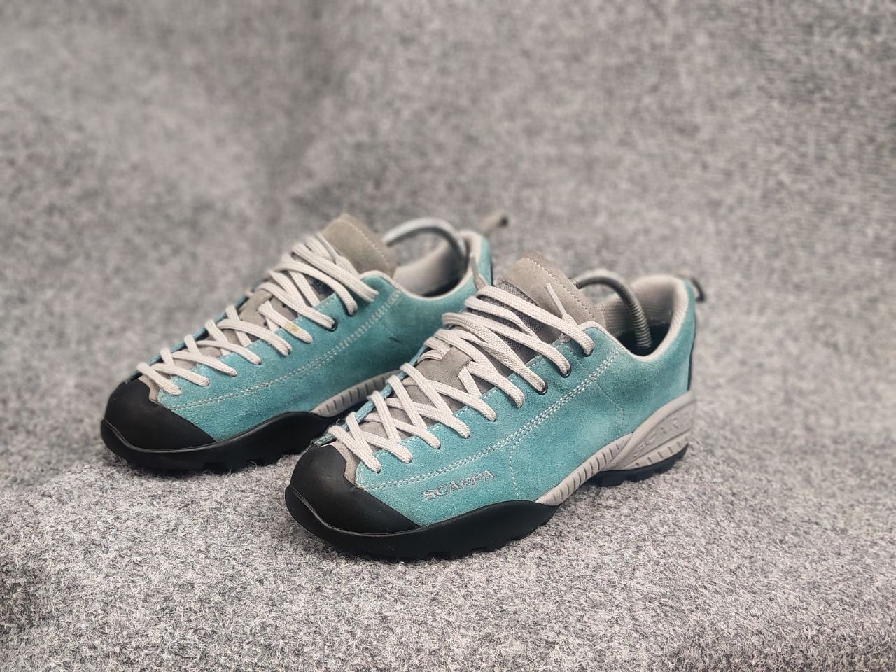 Vibram Scarpa Mojito gore-tex Sneaker Suede Leather Hiking Shoes Size US 6.5 / EU 39-40 - 11 Thumbnail