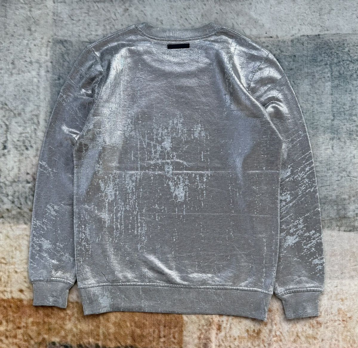 Diesel Diesel Black Metallic Gold Nightclub Silver Shirts Crewneck Size US M / EU 48-50 / 2 - 4 Thumbnail