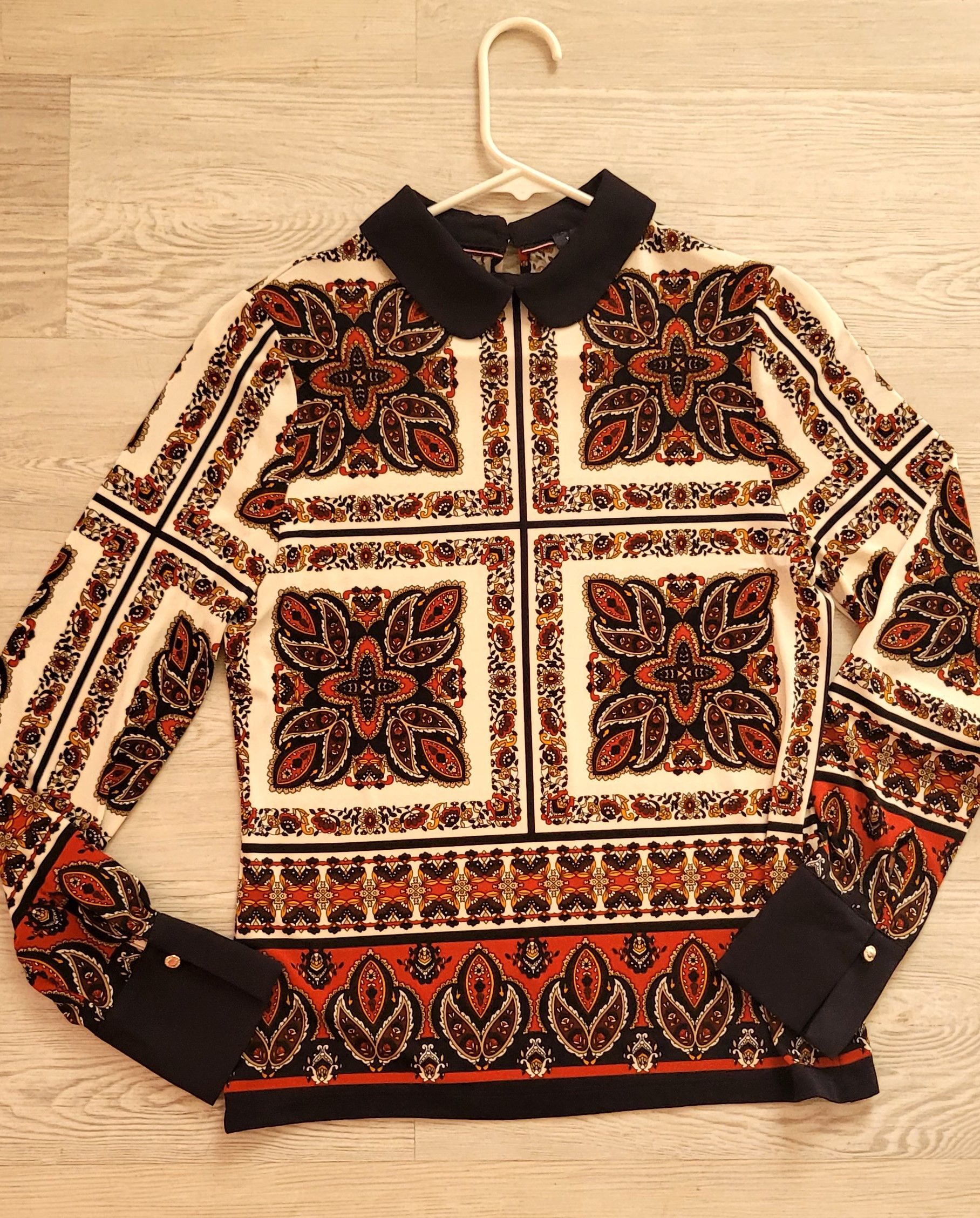 Tommy Hilfiger Beautiful terracotta color blouse - Tommy Size XS / US 0-2 / IT 36-38 - 2 Thumbnail