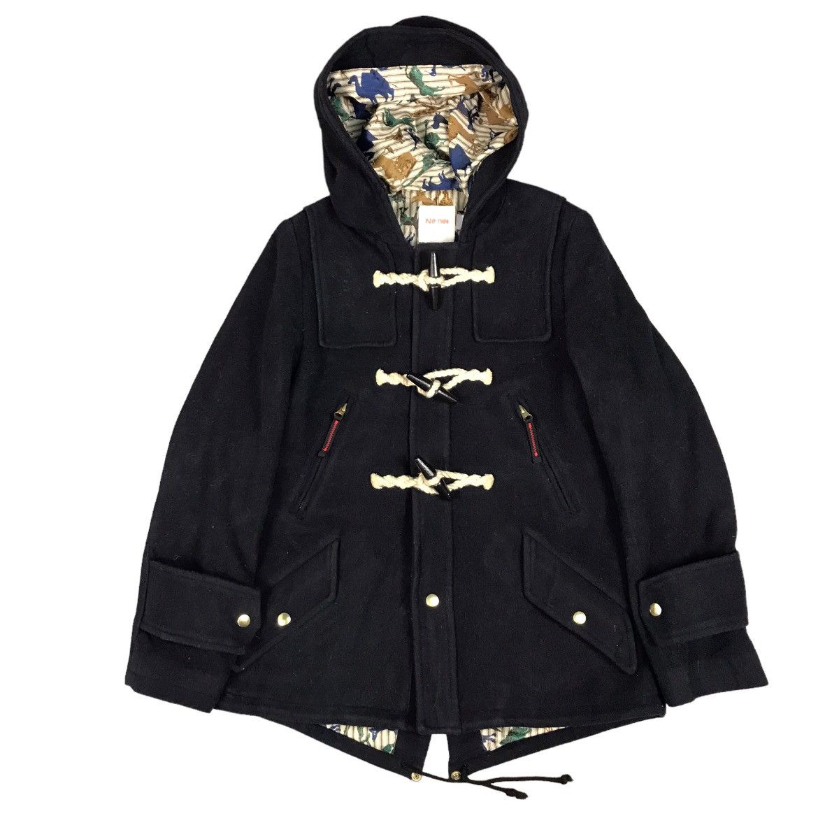 Issey Miyake × Ne-Net NE-NET ISSEY MIYAKE WOOL HOODIE JACKET Size M / US 6-8 / IT 42-44 - 1 Thumbnail