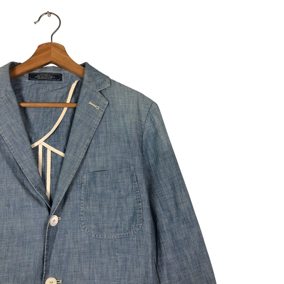 Polo Ralph Lauren 🔥Vintage Polo Ralph Lauren Chore Jacket Sun Faded Design Size US M / EU 48-50 / 2 - 7 Thumbnail