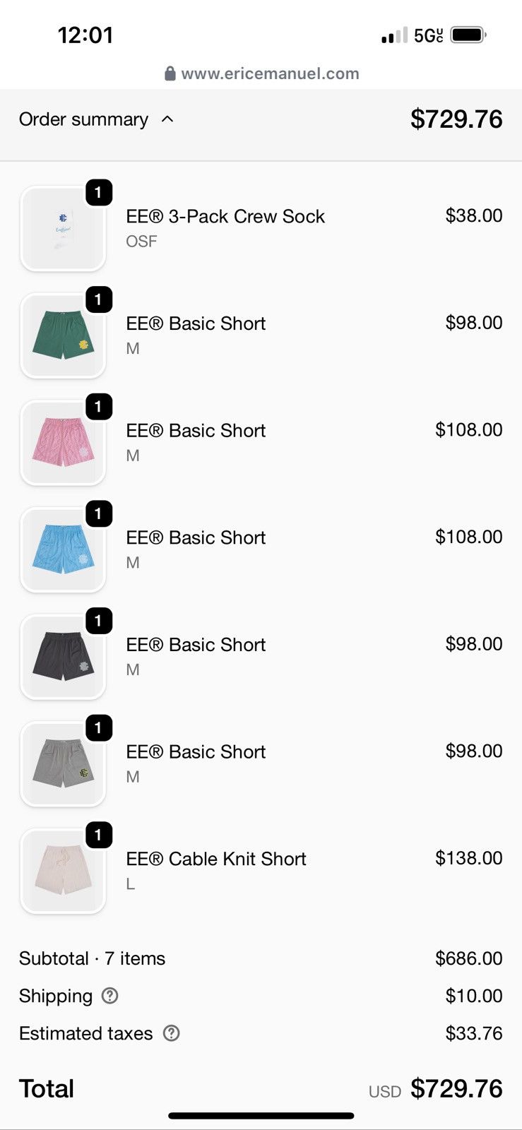 Eric Emanuel Eric Emanuel blue EE crochet shorts medium Size US 30 / EU 46 - 2 Thumbnail