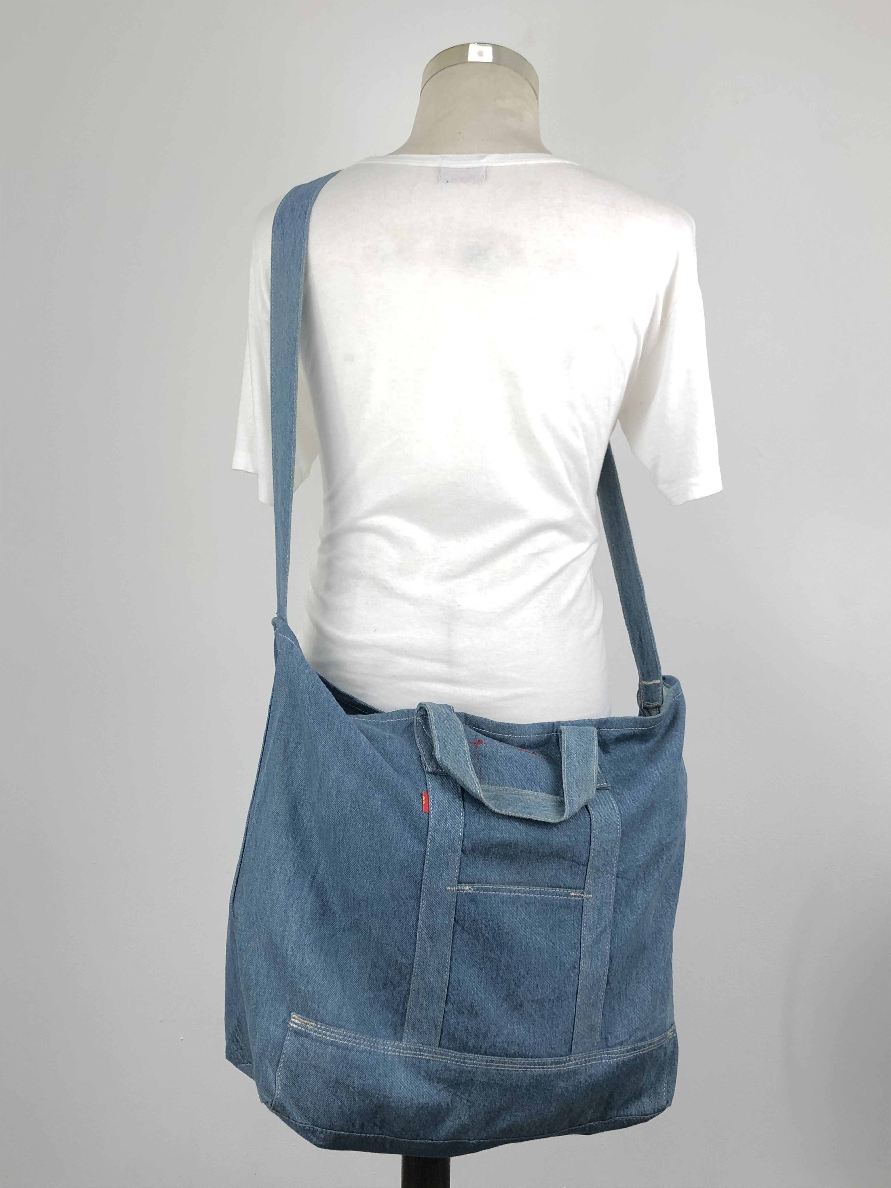 Kith × Levi's Levi's x KITH Salt Bleach AOP Crossbody Bag | Grailed
