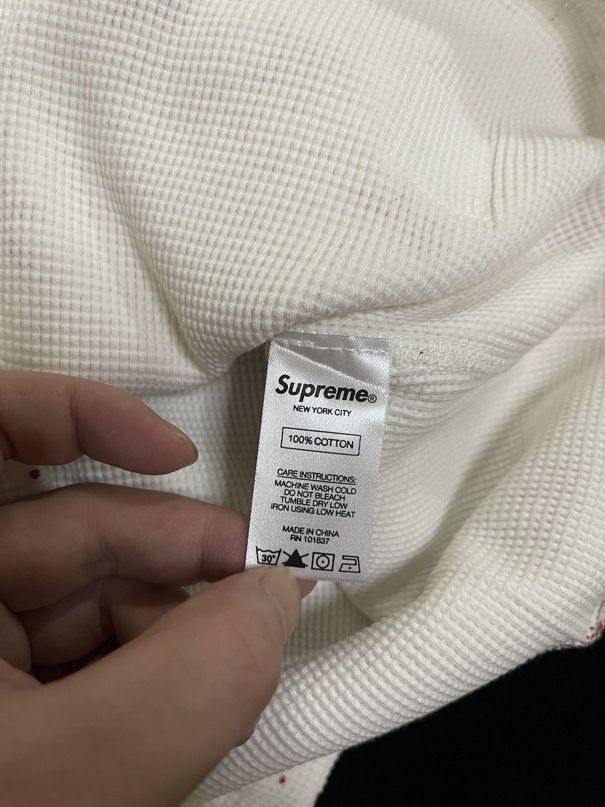 Playboy Supreme playboy waffle thermal crewneck crew Size US S / EU 44-46 / 1 - 6 Thumbnail