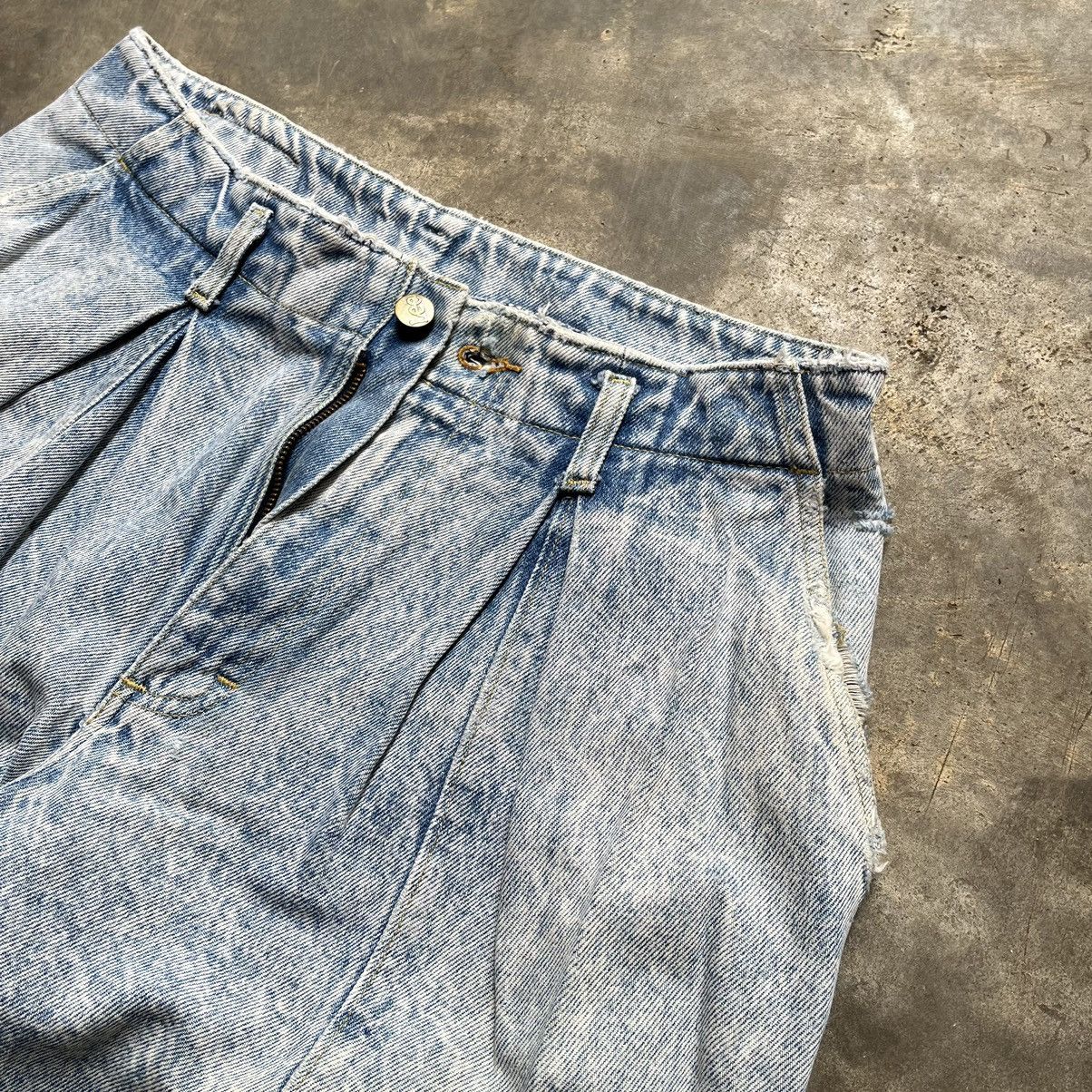 Lee × Levi's × Vintage 90s Vintage Lee Baggy Pants Size US 32 / EU 48 - 6 Thumbnail