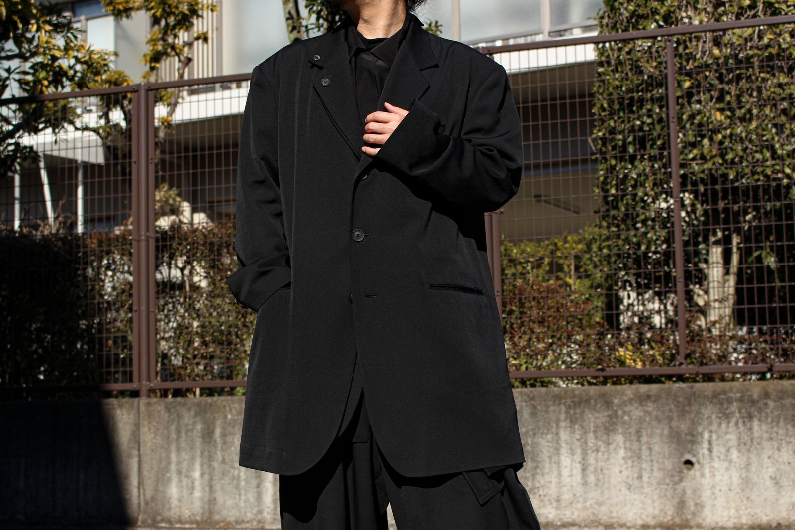 Yohji Yamamoto Pour Homme - Left Front Double Flap JKT
