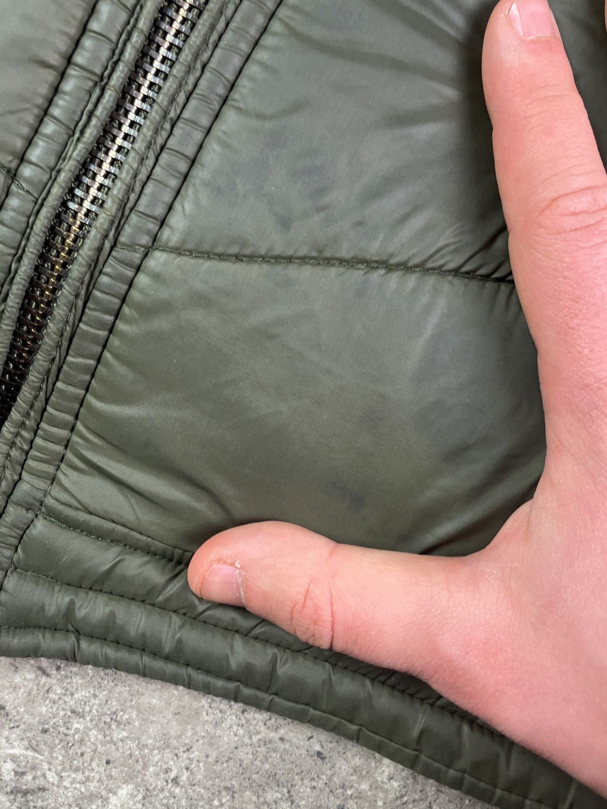 Diesel × Vintage Vintage Y2K diesel Military down Puffer Bomber jacket Size US M / EU 48-50 / 2 - 9 Thumbnail