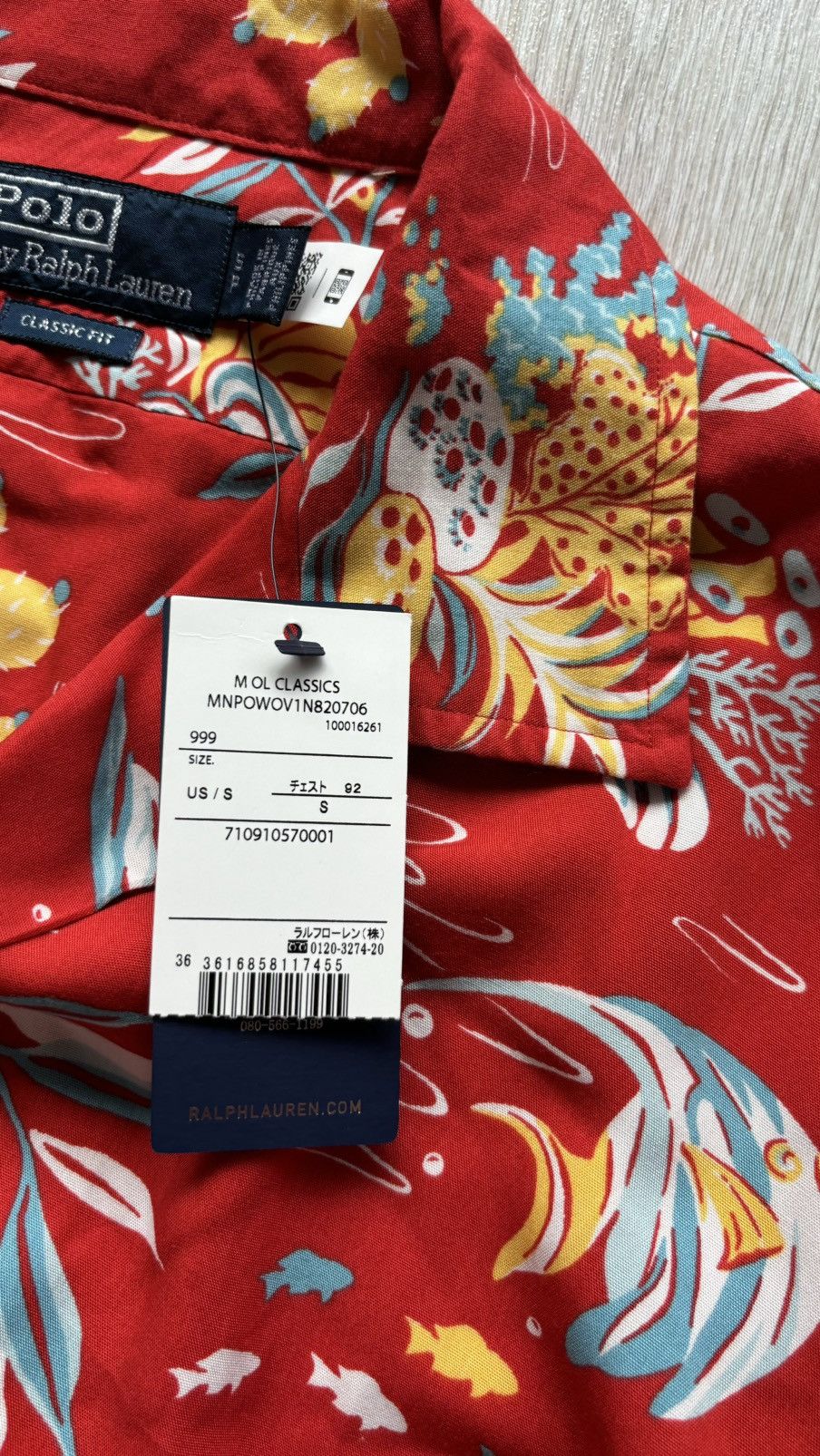 Polo Ralph Lauren Polo Ralph Lauren Camp Shirt Red Hawaiian Tropical Shirt Size US M / EU 48-50 / 2 - 5 Thumbnail
