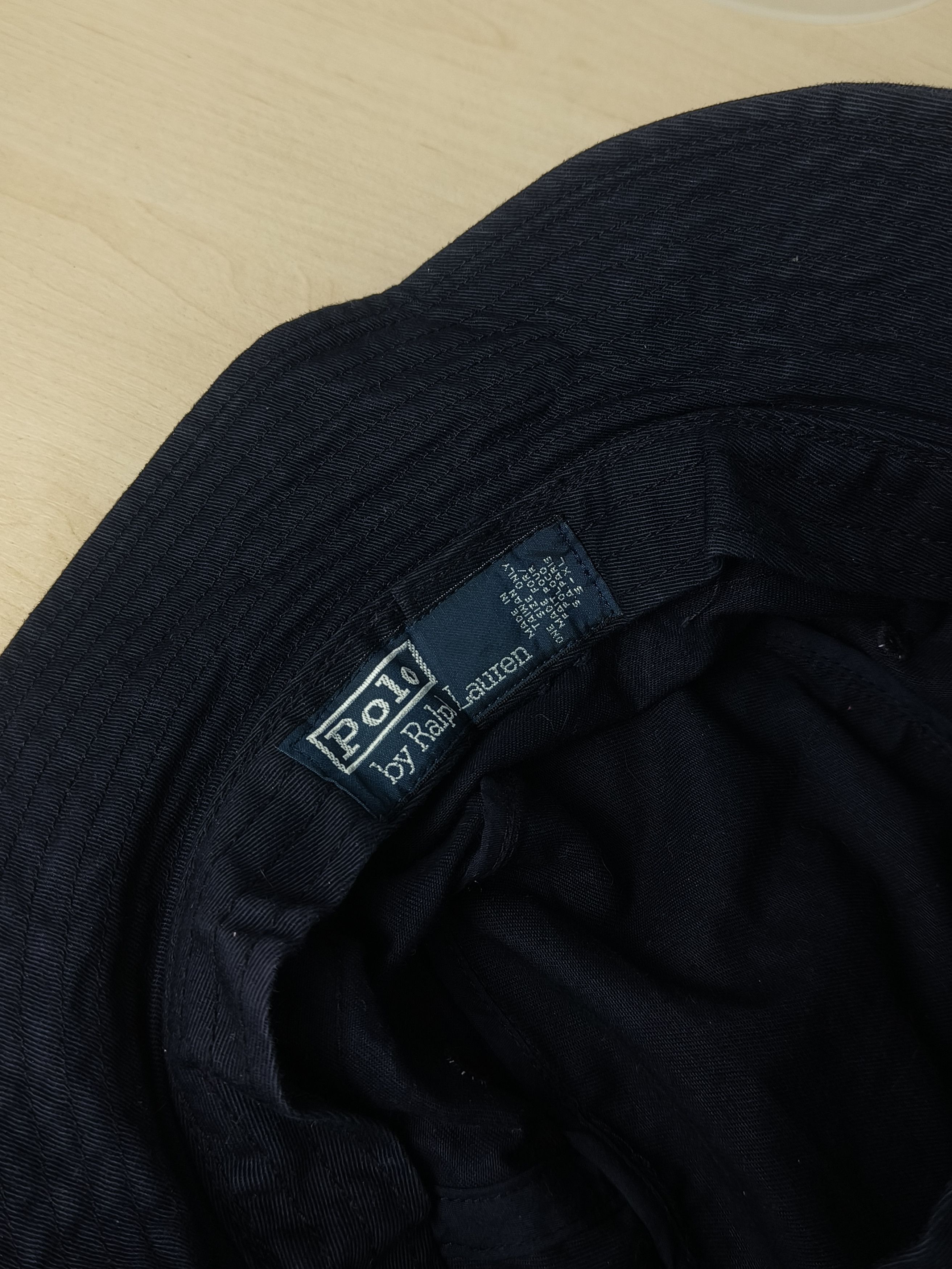 Polo Ralph Lauren × Vintage Polo Ralph Lauren Bucket Panama Hat Size ONE SIZE - 3 Thumbnail