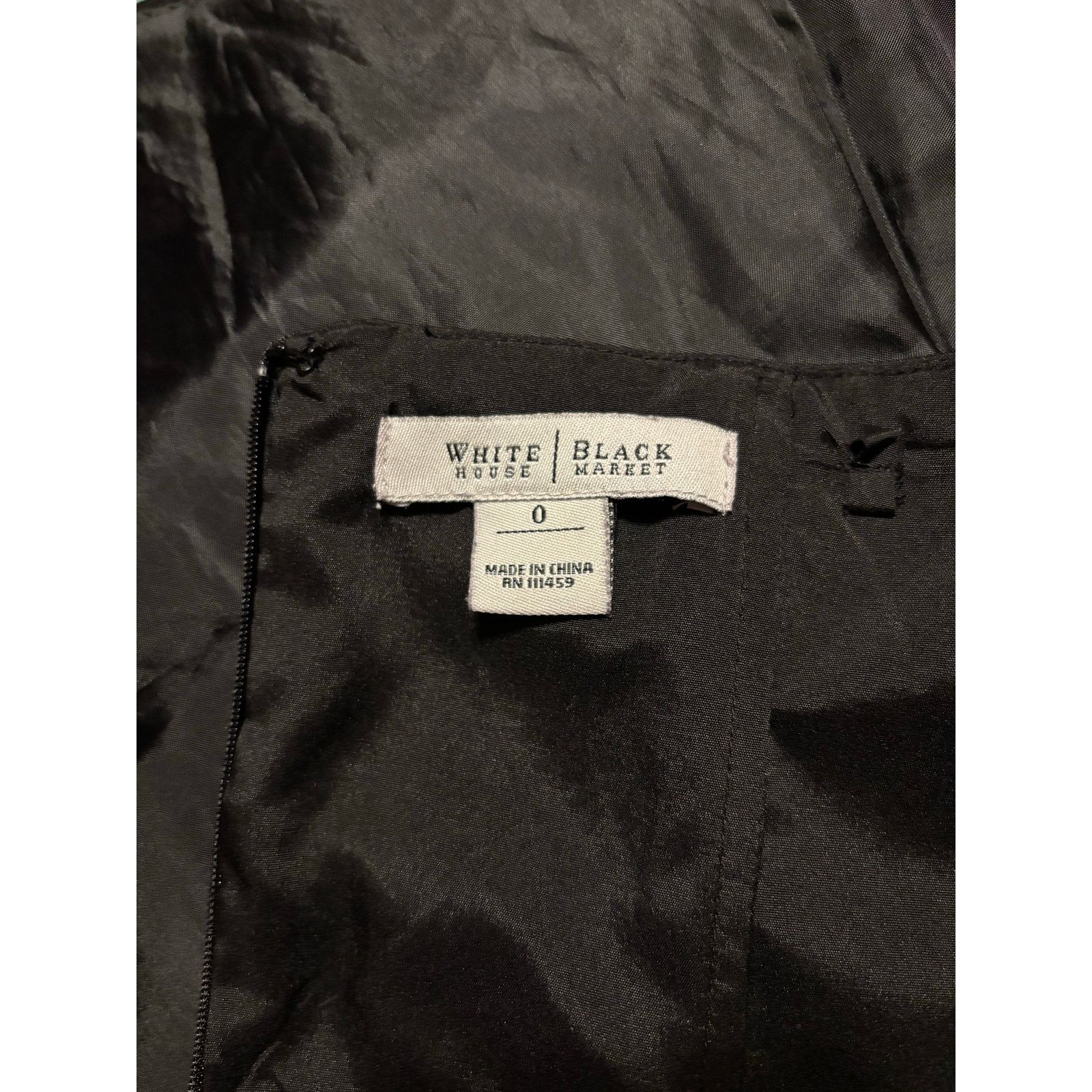 White House Black Market White House Black Market Black Strapless Size 0 Size XS / US 0-2 / IT 36-38 - 5 Thumbnail