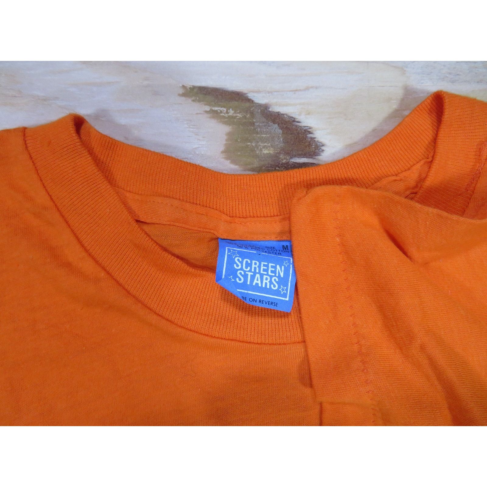 Other Immaculate Heart Summerfest 1983 Orange Black T-shirt Sz M Size US M / EU 48-50 / 2 - 4 Thumbnail