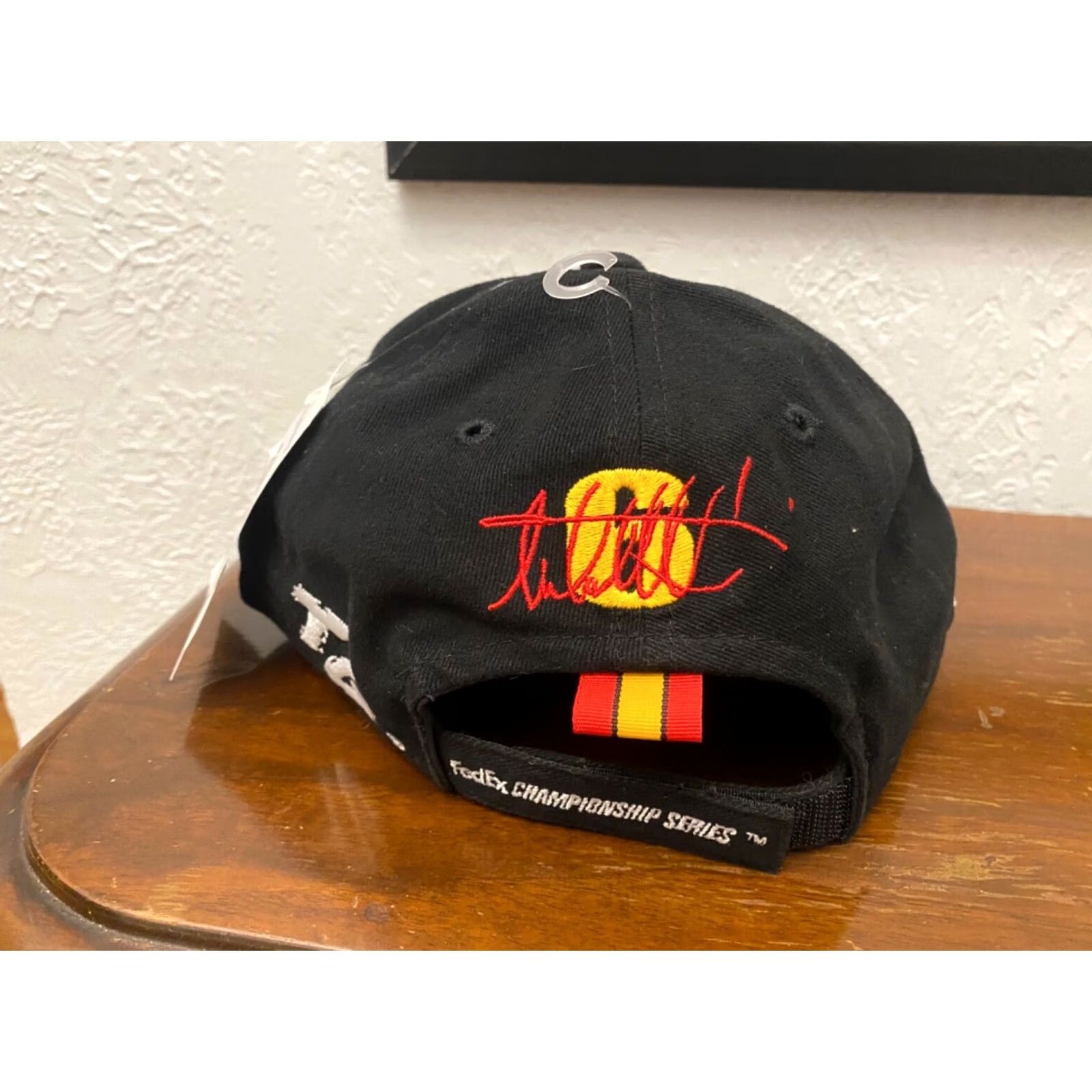 Vintage VINTAGE Michael Andretti Racing Team Hat Adjustable CART FEDEX New NWT Mens Adjustable Yellow 80s Patch Snapback Size ONE SIZE - 3 Thumbnail