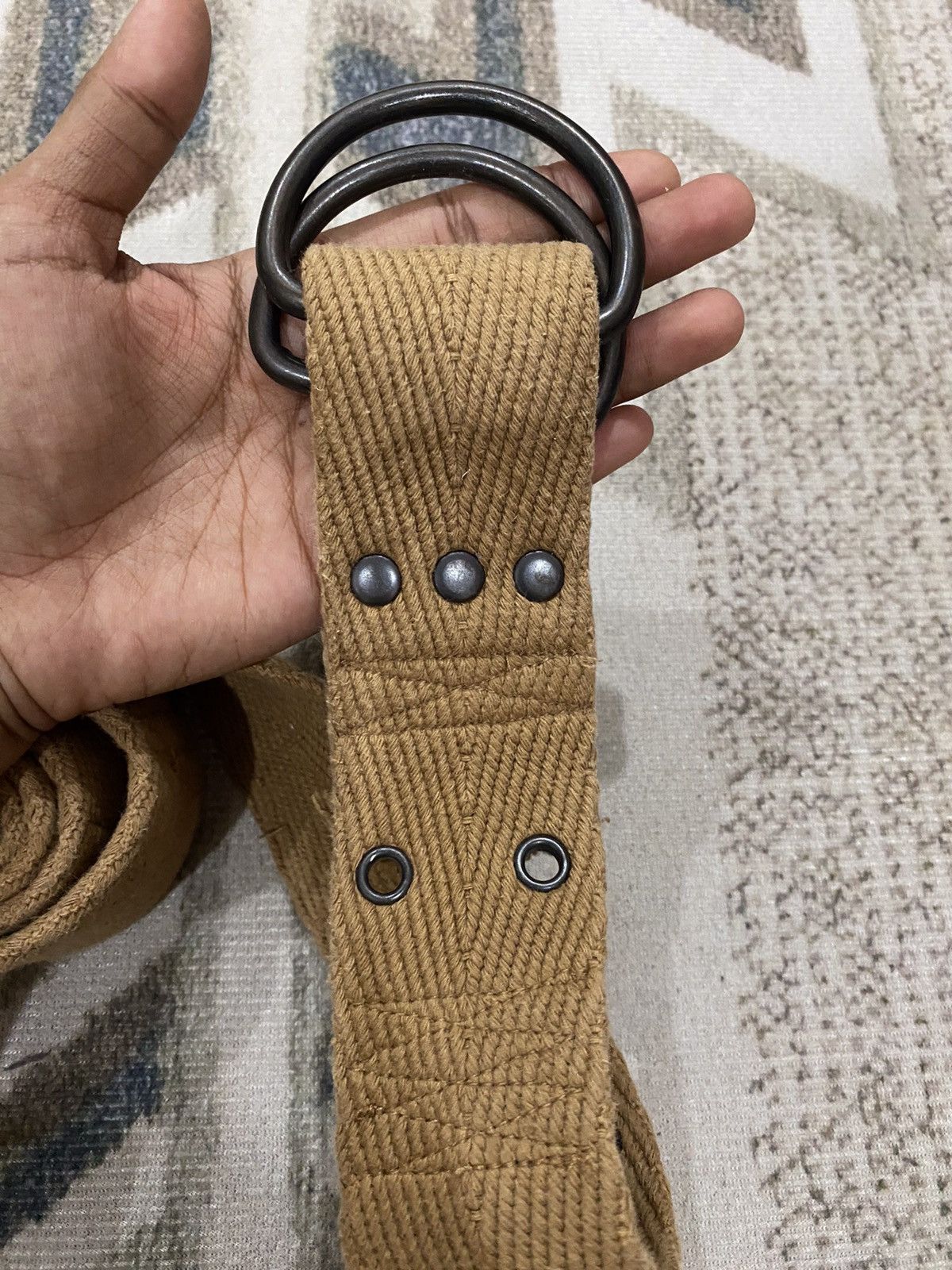Japanese Brand Japanese Brand Seditionaries Canvas Buckle Belt Size ONE SIZE - 5 Thumbnail