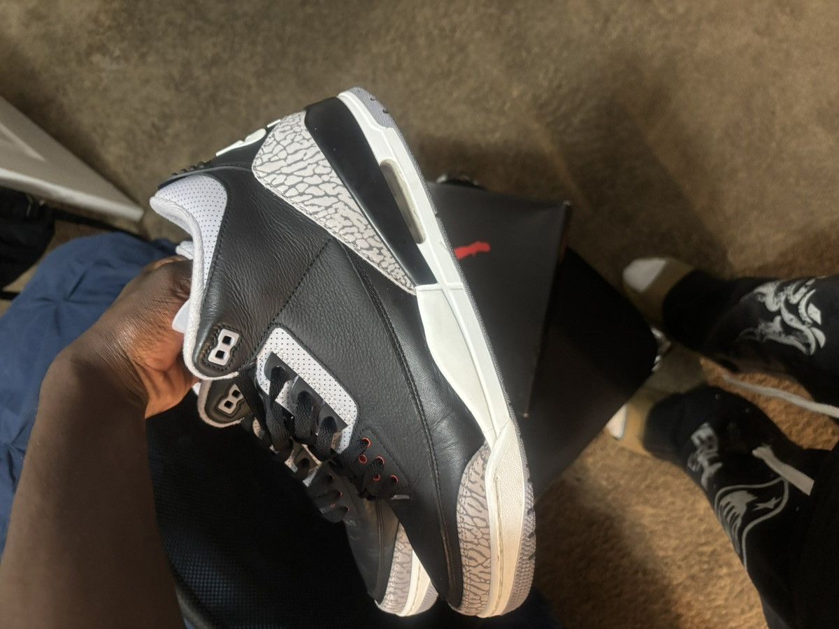 Jordan Brand jordan 3s black cement Size US 13 / EU 46 - 4 Thumbnail