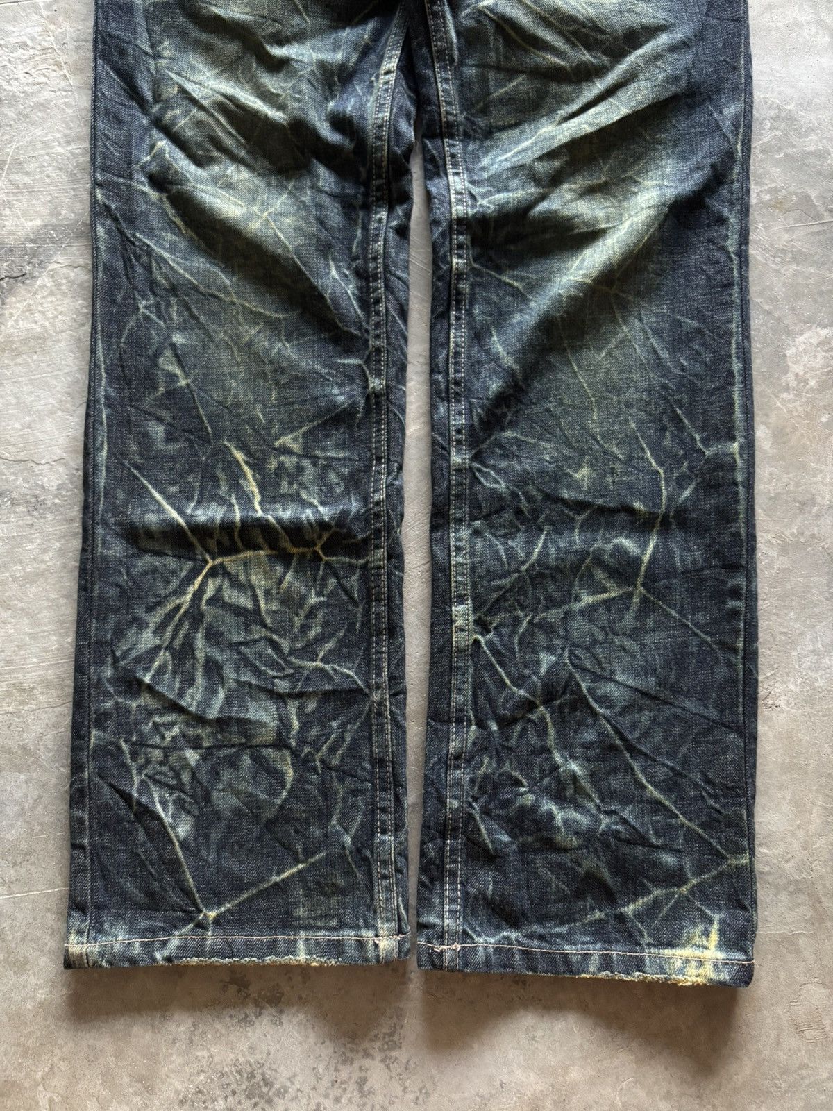 Hysteric Glamour ANTFUI double waist japanese rusty crazy sick washed punk Size US 30 / EU 46 - 11 Thumbnail