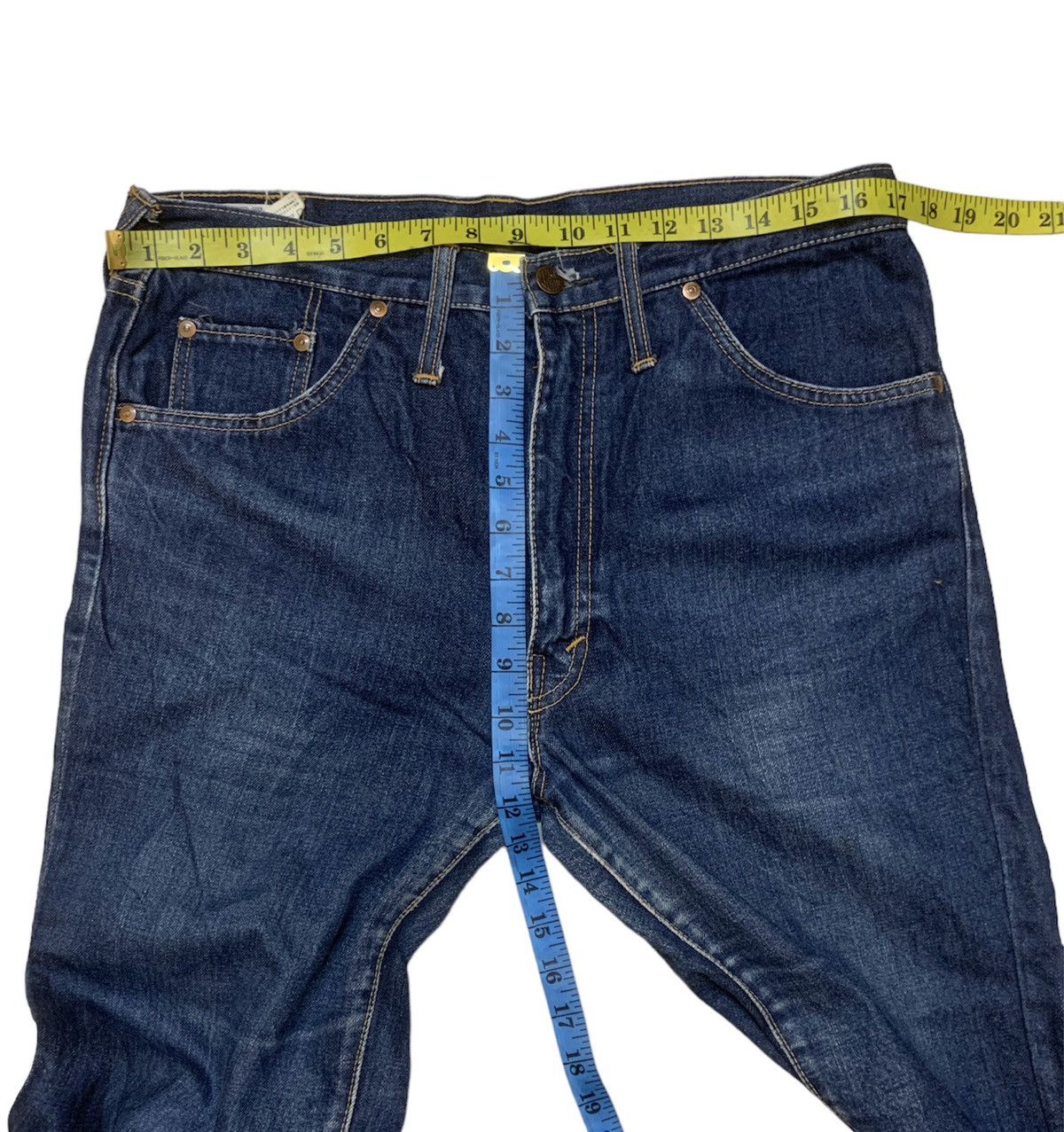 Big John VINTAGE FLARE BIG JOHN TALON ZIPPER DENIM Size US 34 / EU 50 - 12 Thumbnail