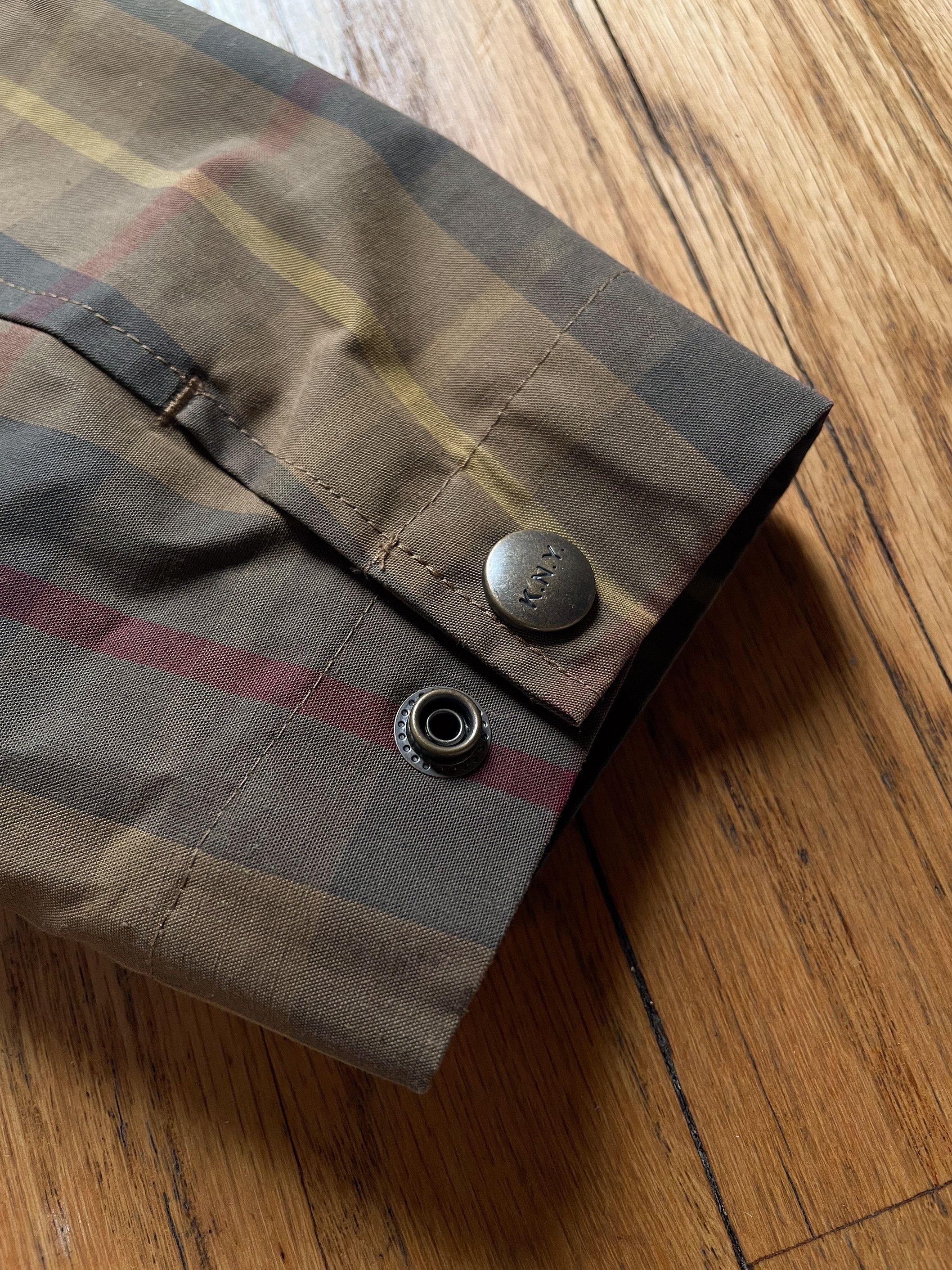 Knickerbocker Mfg Co Knickerbocker x Millerain Tartan Waxed Cotton Chore Coat Size US M / EU 48-50 / 2 - 11 Thumbnail