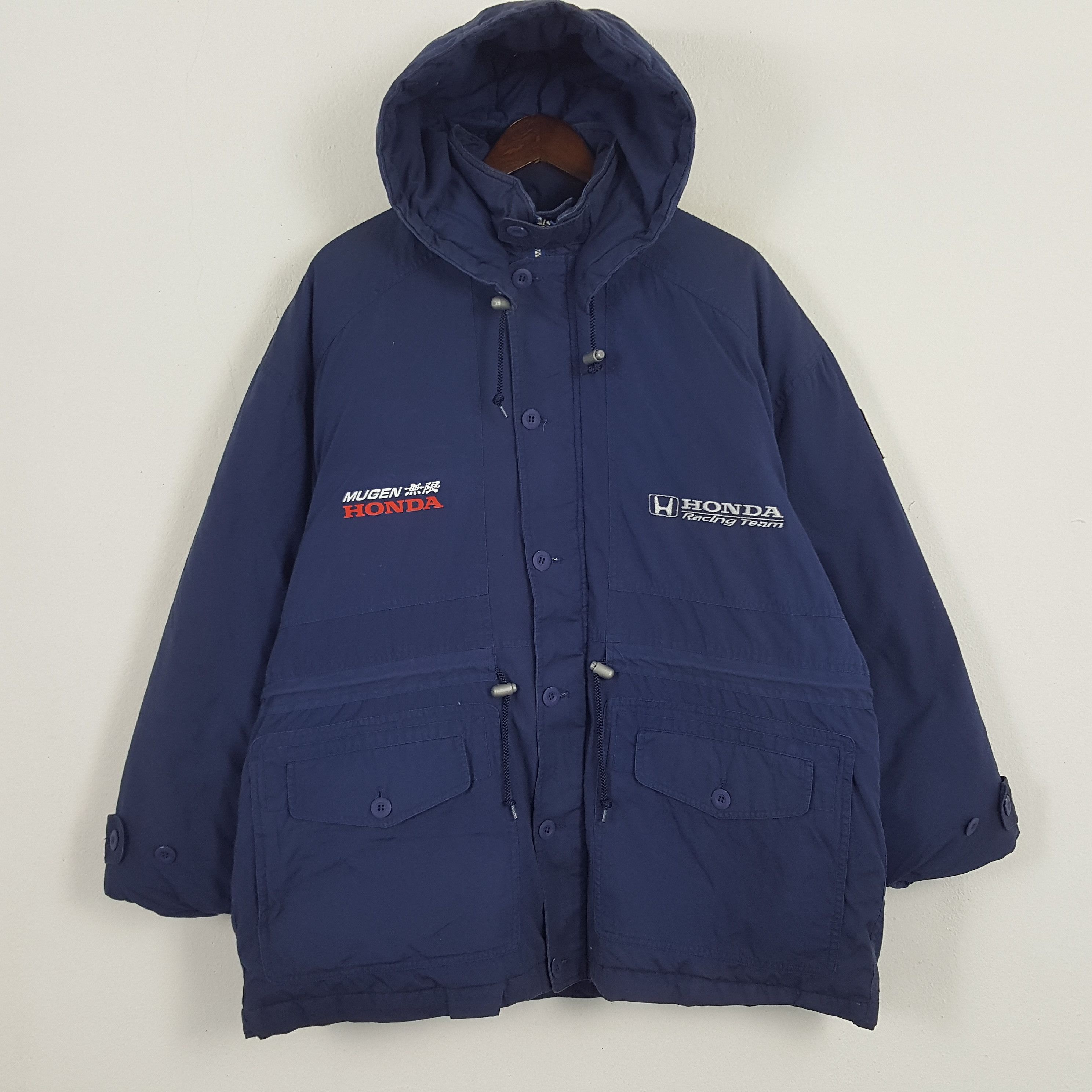 Honda × Vintage Vintage Honda F1 Collection Custom Art Mugen Winter Jacket Size US L / EU 52-54 / 3 - 3 Thumbnail