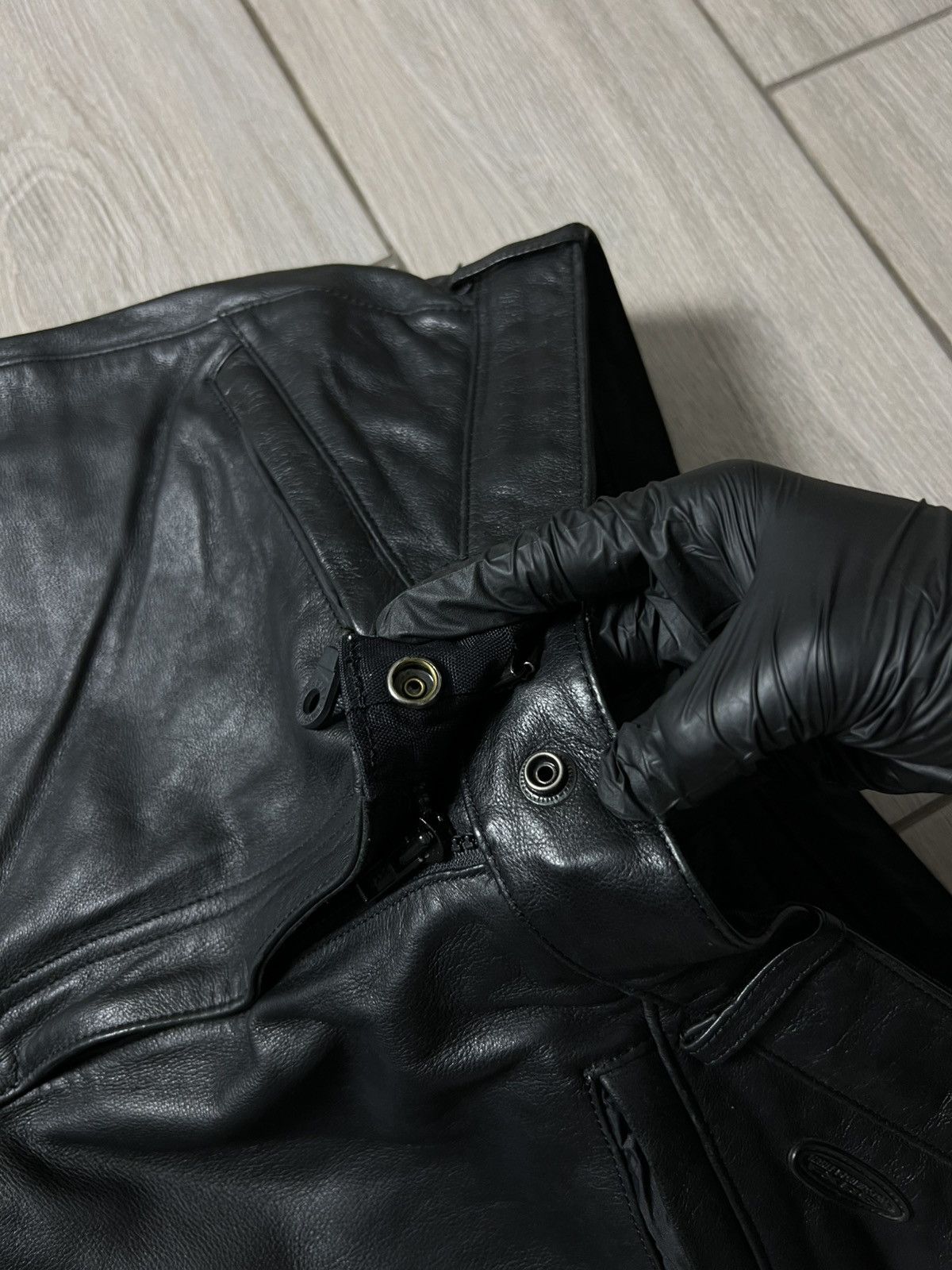 Harley Davidson Vintage Harley Davidson Leather Pants Racing Moto Size 40" / US 18 - 11 Thumbnail