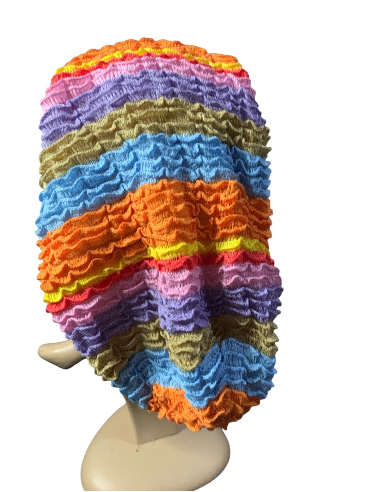 Designer × Japanese Brand × Kapital Knitted Long Beany Hat by japanese Brand 🇯🇵 Size ONE SIZE - 6 Thumbnail