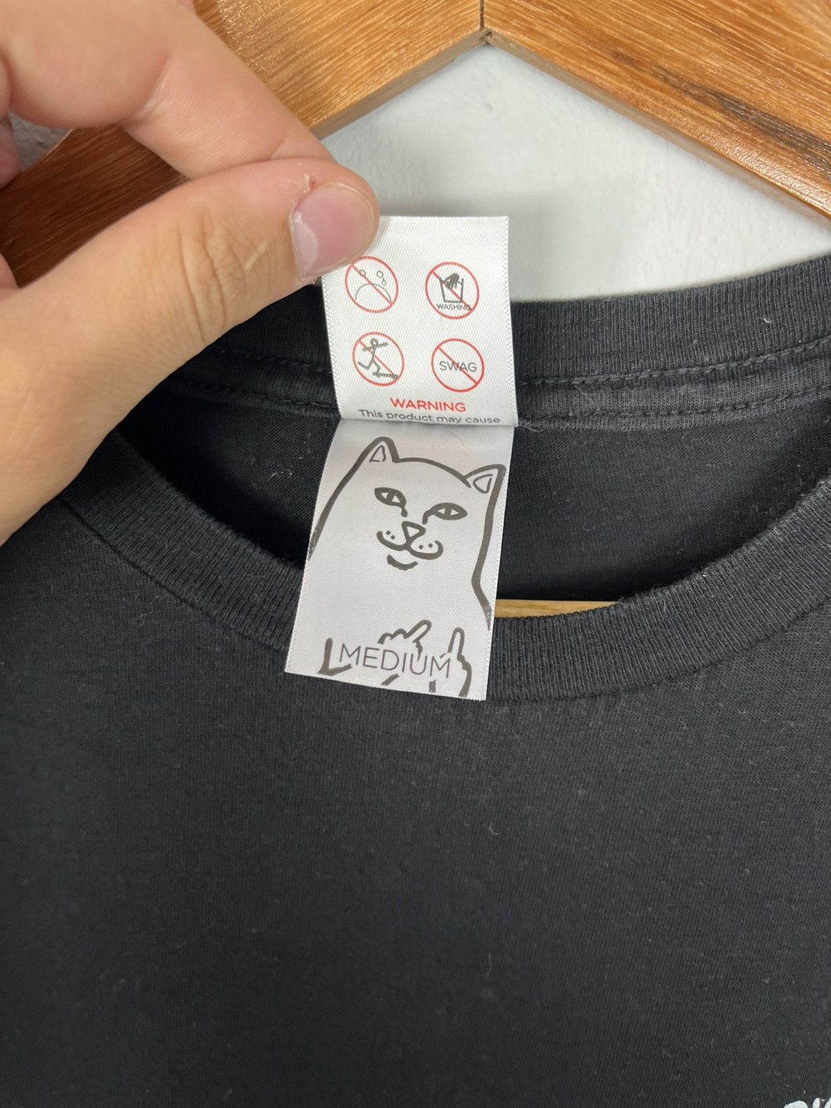 RIPNDIP Rip N Dip Great Wave Big Logo Tee Shirt Size US M / EU 48-50 / 2 - 9 Thumbnail