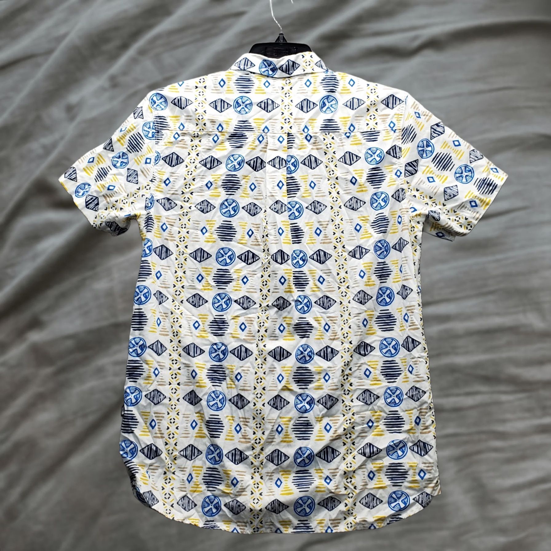 The North Face The North Face Mens Shirt Geometric Short Sleeve Collared Button Up M Multicolor Size US M / EU 48-50 / 2 - 1 Thumbnail