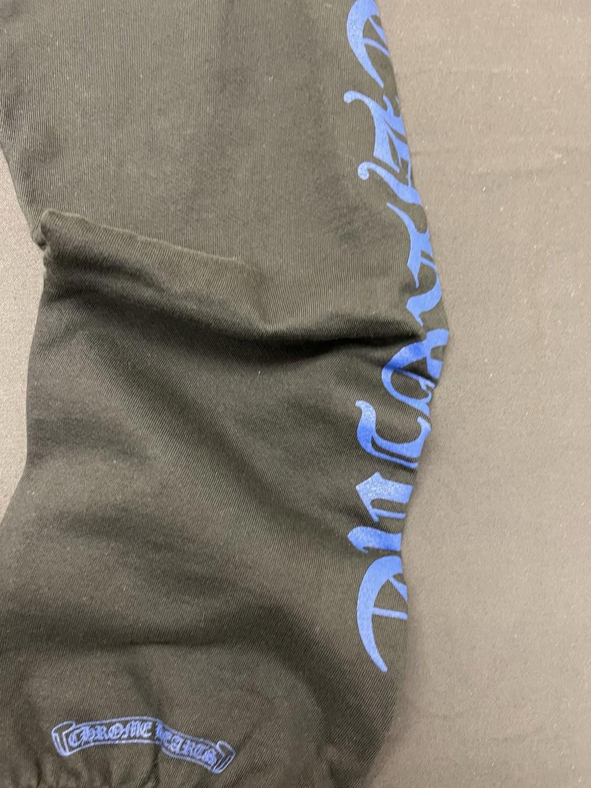 Chrome Hearts Chrome Hearts Black Blue Horseshoe Sweats Sweatpants Joggers Size US 32 / EU 48 - 12 Thumbnail