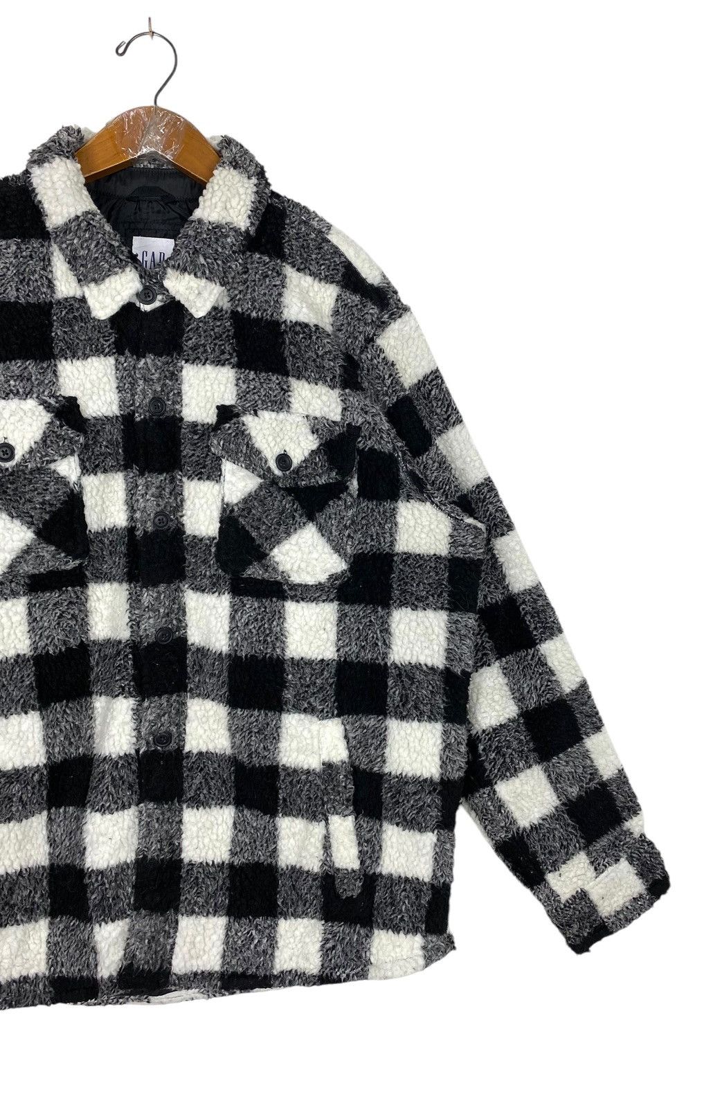 Gap Rare‼️Gap Tartan Deep Pile Shirt Size US L / EU 52-54 / 3 - 3 Thumbnail