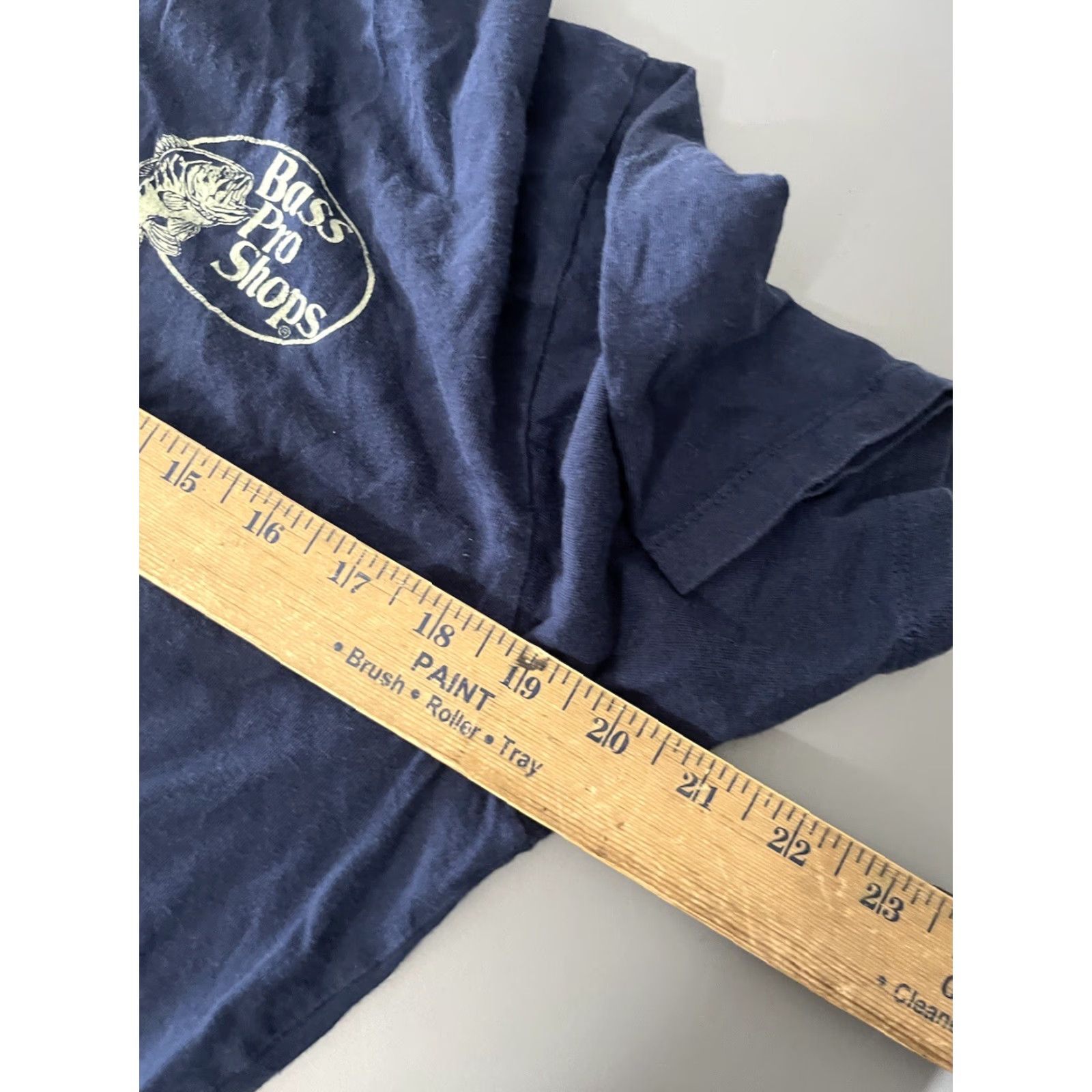 Bass Pro Shops Bass Pro Shops Mens Short Sleeve T-Shirt Medium Navy Blue Graphic Patriotic USA Size US M / EU 48-50 / 2 - 5 Thumbnail
