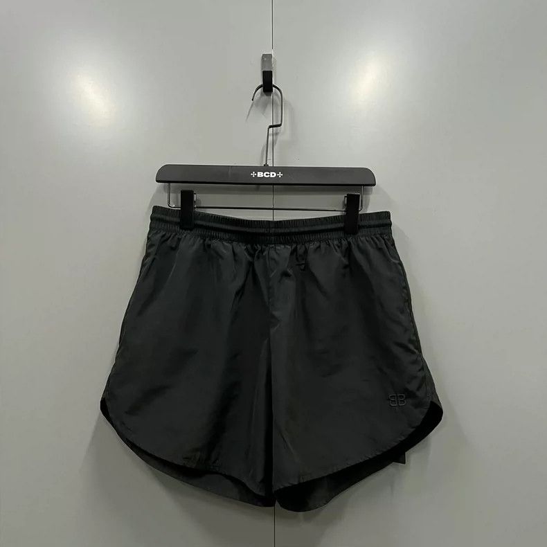 Balenciaga Balenciaga Double B Embroidered Shorts Size US 38 / EU 54 - 1 Thumbnail
