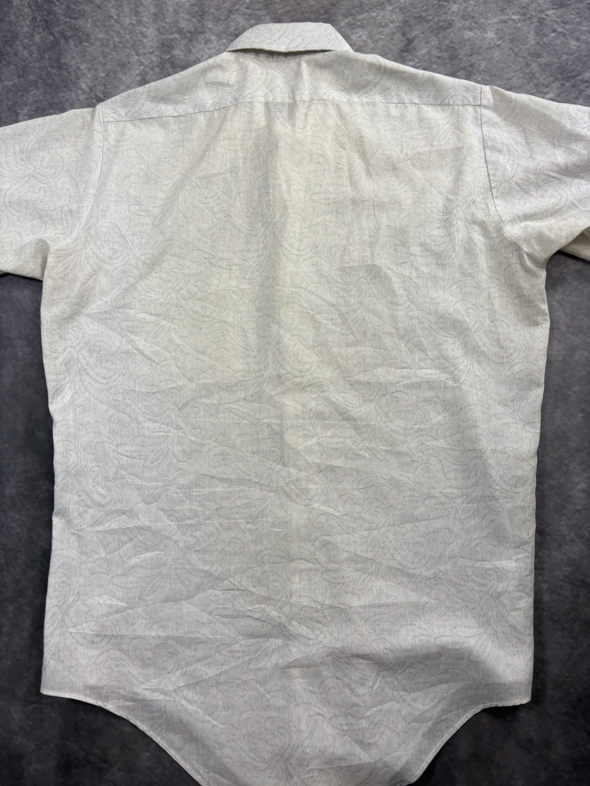 Vintage 1970s MGM Collection Vintage Shortsleeve Shirt Paisely Size US S / EU 44-46 / 1 - 6 Thumbnail