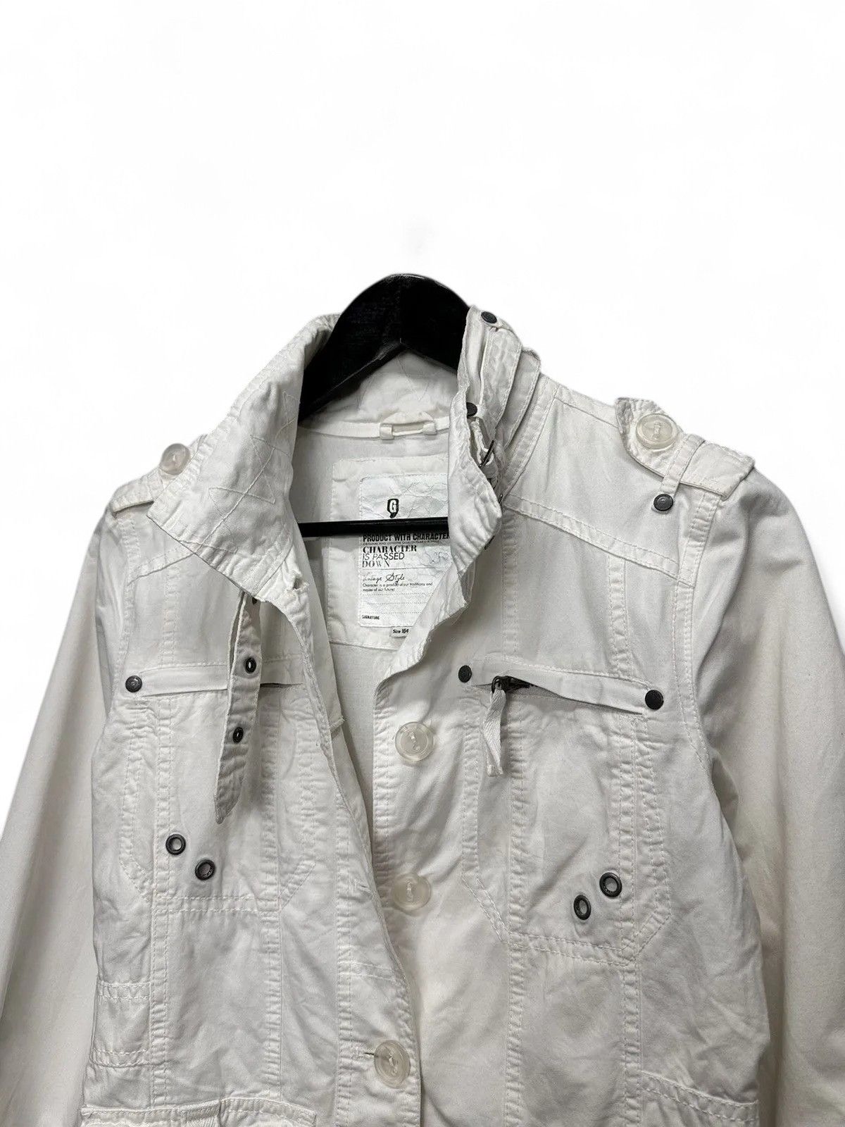 If Six Was Nine Garcia white jacket minimal classic spring casual style Size US XS / EU 42 / 0 - 7 Thumbnail