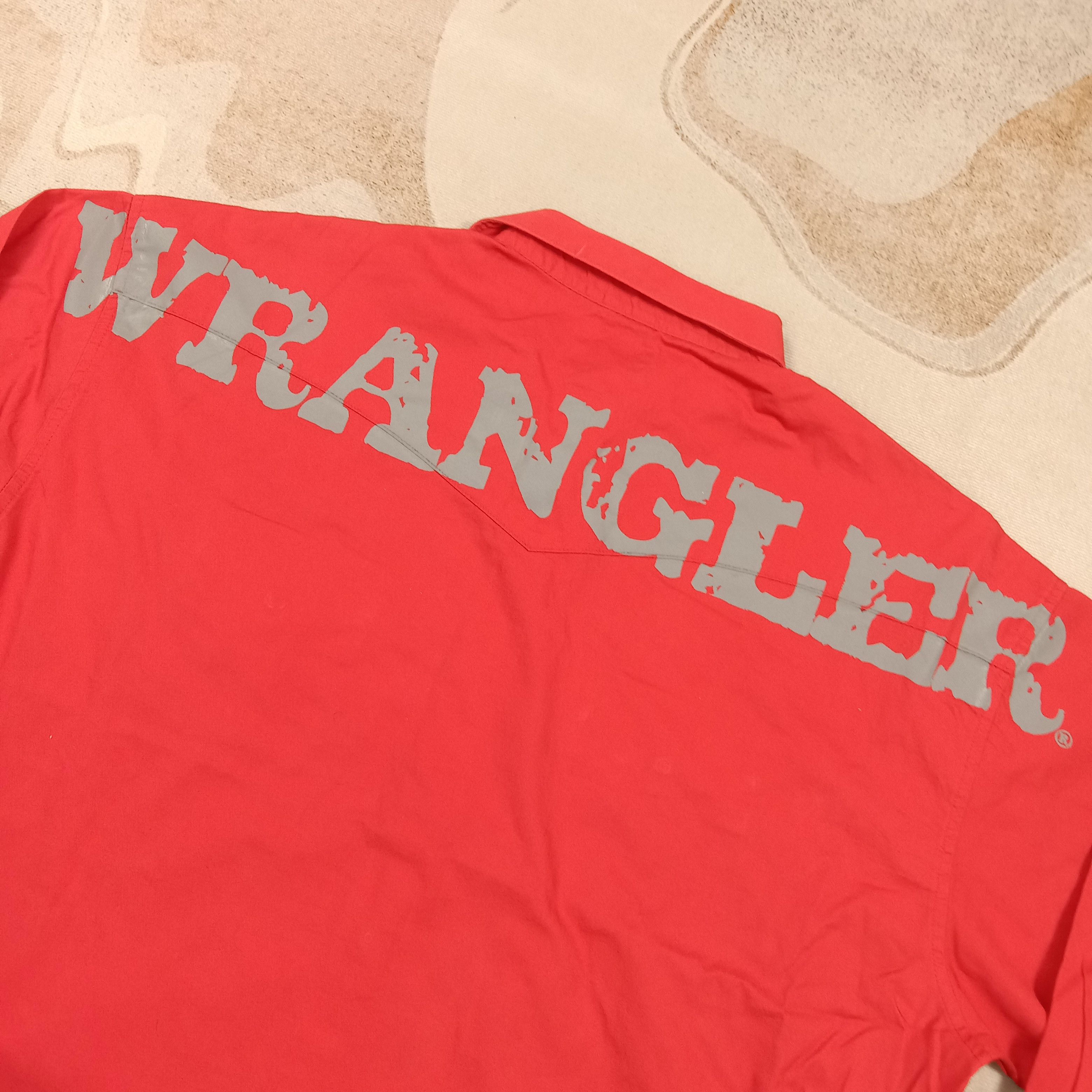 Wrangler Wrangler Big Size Shirt Button Up C276N61 Size US XXL / EU 58 / 5 - 2 Thumbnail