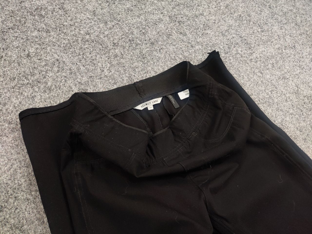 Helmut Lang Helmut Lang USA Skinny Narrow Elastic Black Leg Pants Size 28" / US 6 / IT 42 - 11 Thumbnail