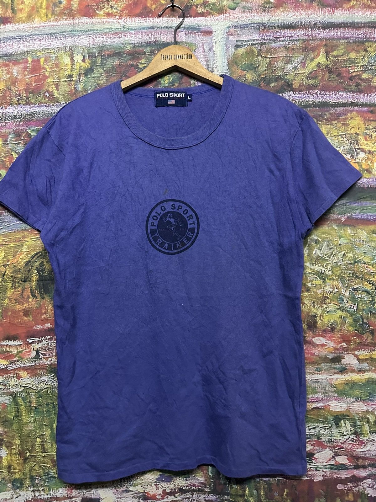 Polo Ralph Lauren Vintage Polo Sport Tee Size US L / EU 52-54 / 3 - 4 Thumbnail