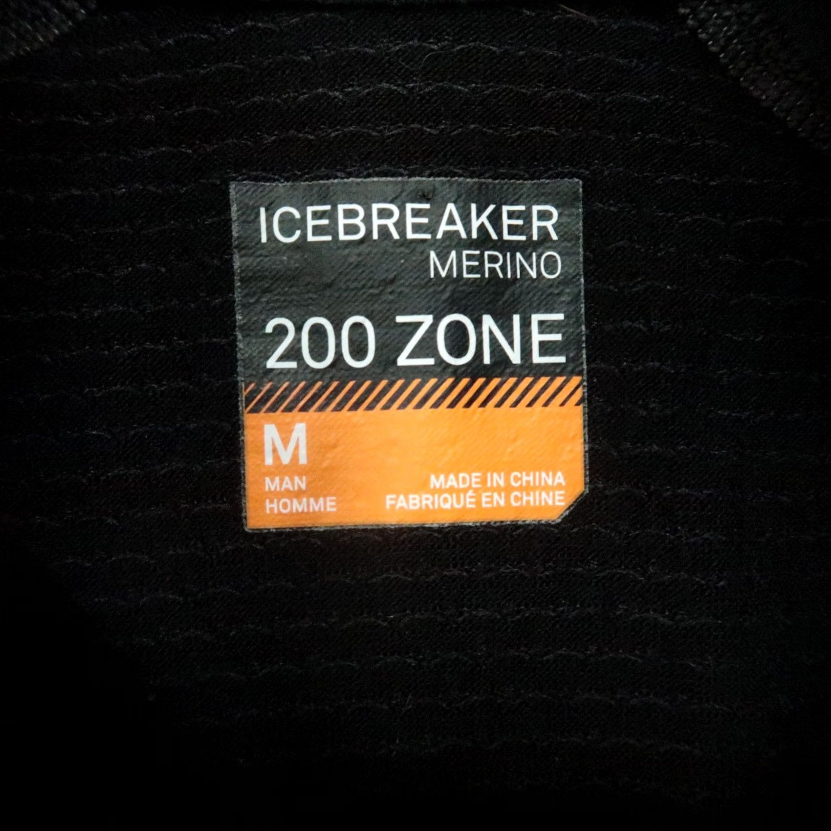 Icebreaker Icebreaker Pullover Mens M Gray 1/4 Zip Wool Performance Moisture Wicking Mock Neck Regular Long Sleeve Size M Gray 200 Zone Size US M / EU 48-50 / 2 - 3 Thumbnail