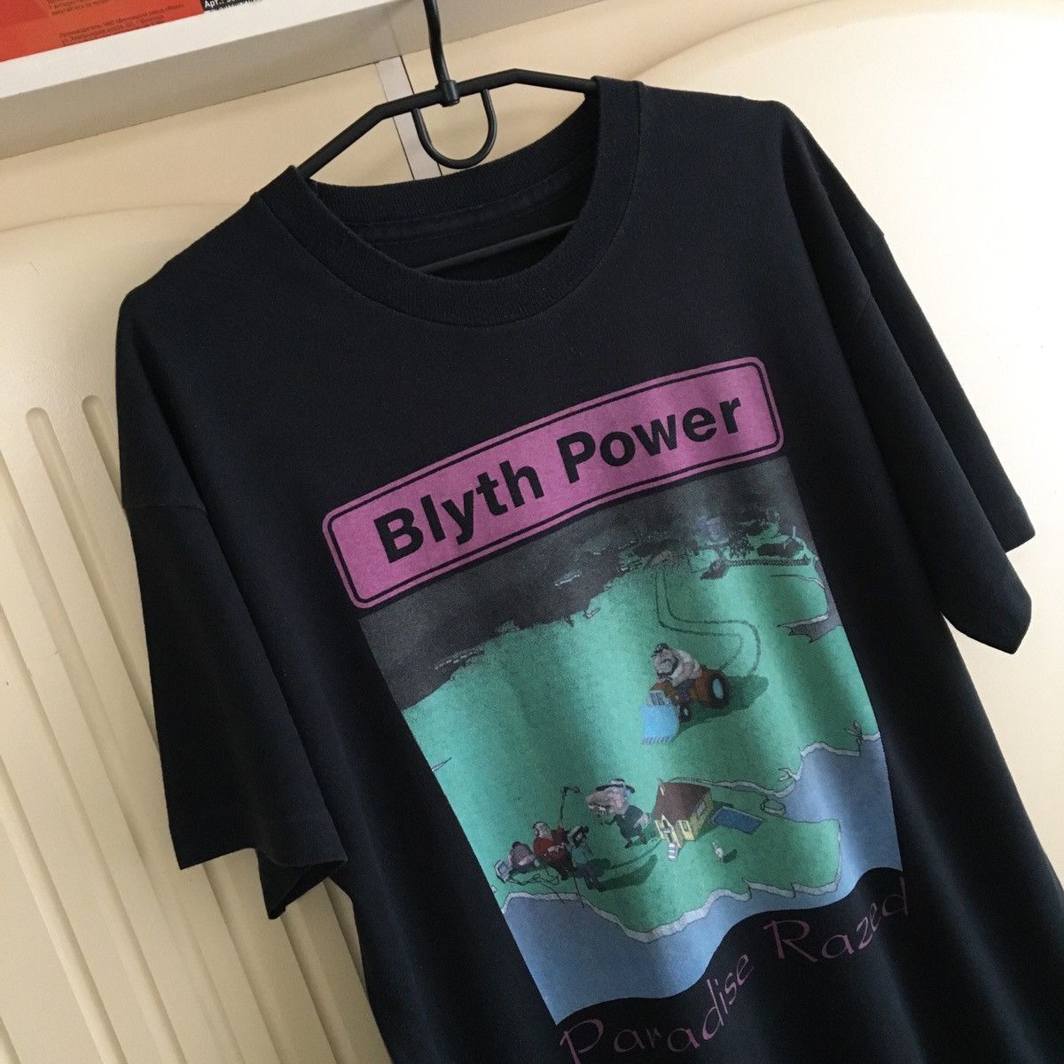 Band Tees 1995 Vintage Blyth Power Paradise Razed Single Stitch Tee Size US L / EU 52-54 / 3 - 3 Thumbnail