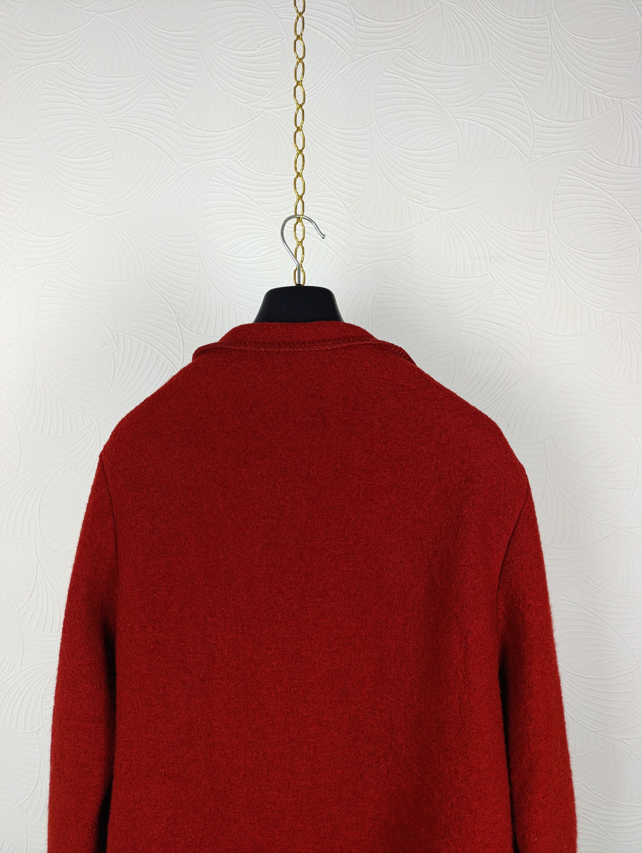 Annette Gortz ANNETTE GORTZ AVANT-GARDE WOOL JACKET Size M / US 6-8 / IT 42-44 - 12 Thumbnail