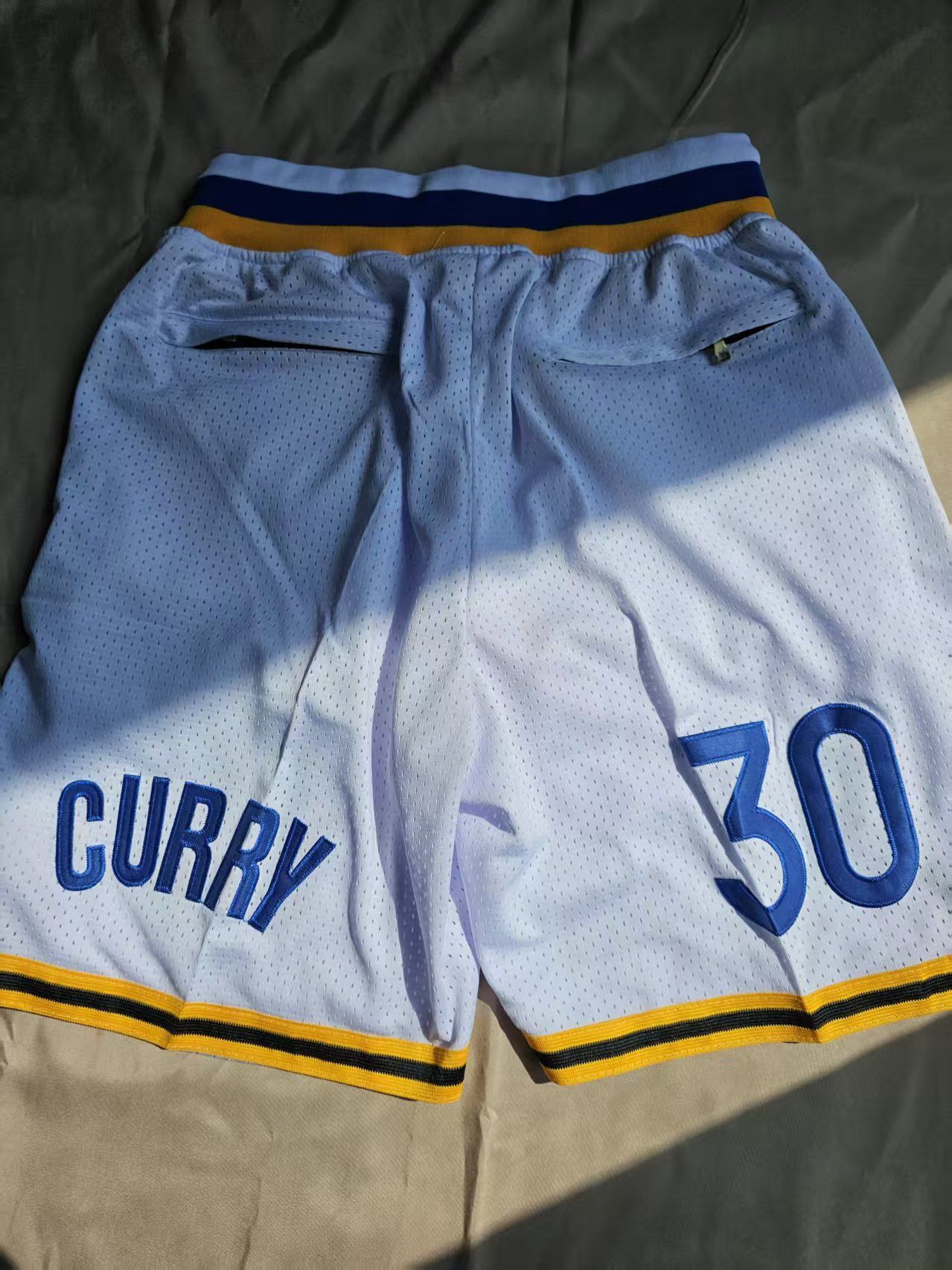 NBA Golden State Warriors Short Pocket Stephen Curry Short XXL Size US 38 / EU 54 - 2 Thumbnail