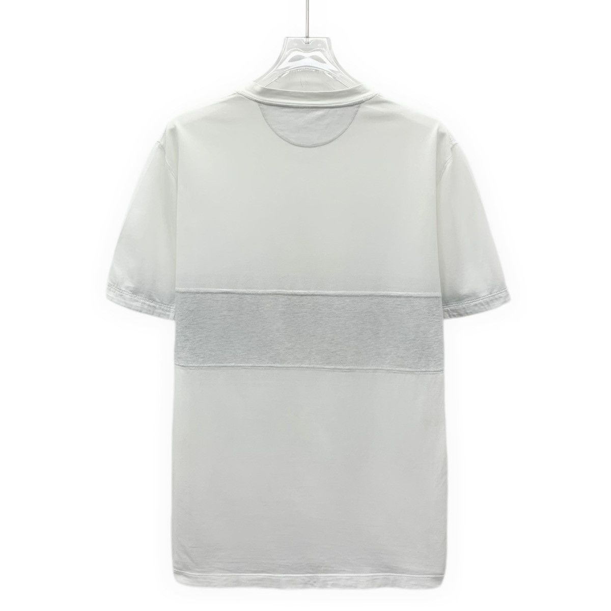 Brunello Cucinelli Brunello Cucinelli White Cotton Short Sleeve T-shirt K26WX Size US S / EU 44-46 / 1 - 2 Thumbnail